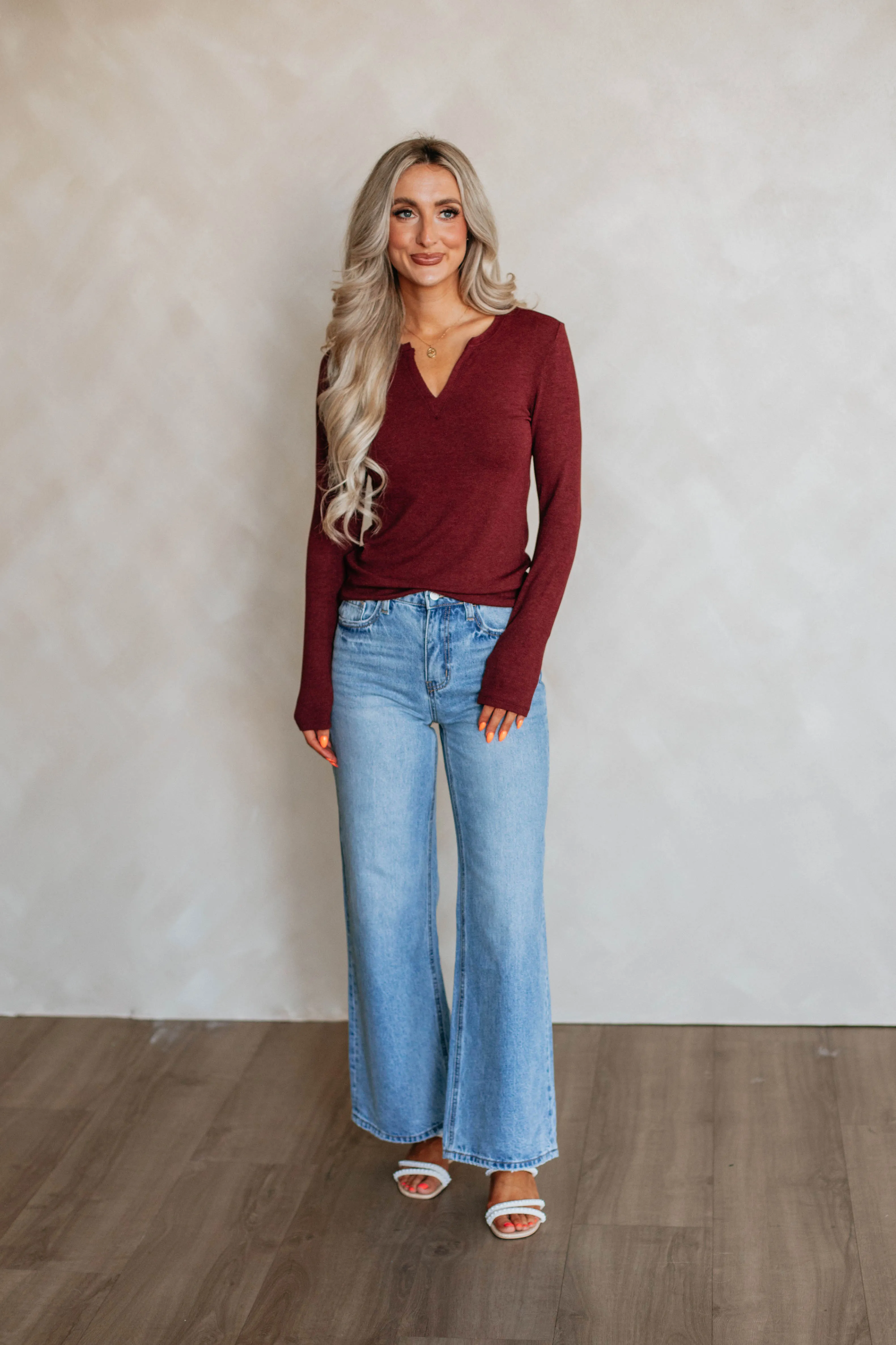 Faye Long Sleeve Top sold by Wild Oak Boutique product image thumbnail 3