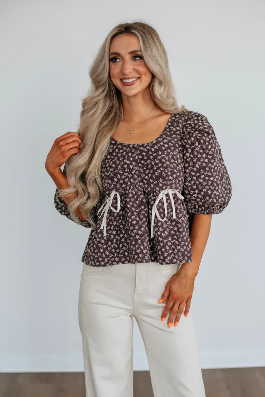 Kaya Floral Top sold by Wild Oak Boutique