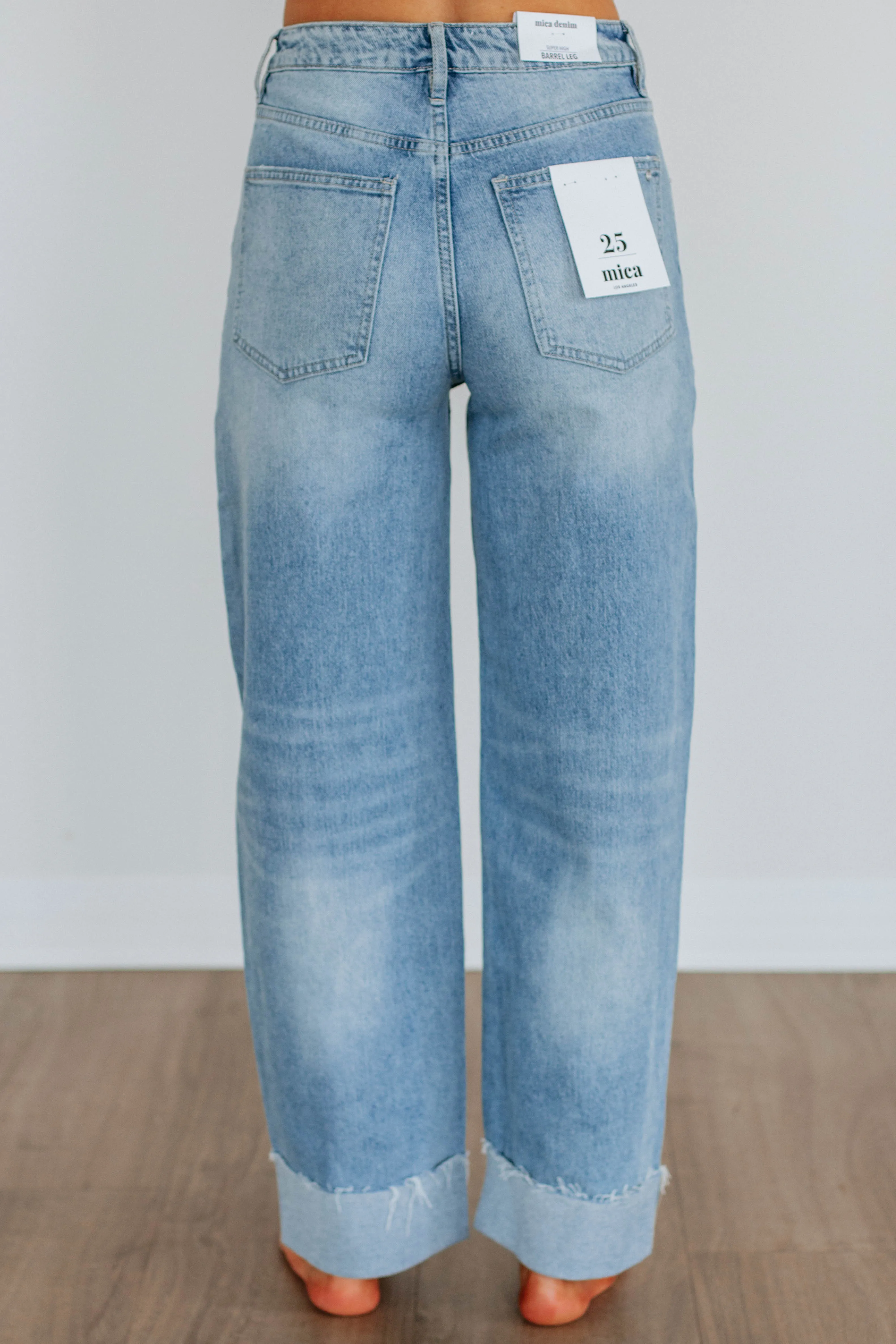 Abby Mica Jeans sold by Wild Oak Boutique product image thumbnail 4