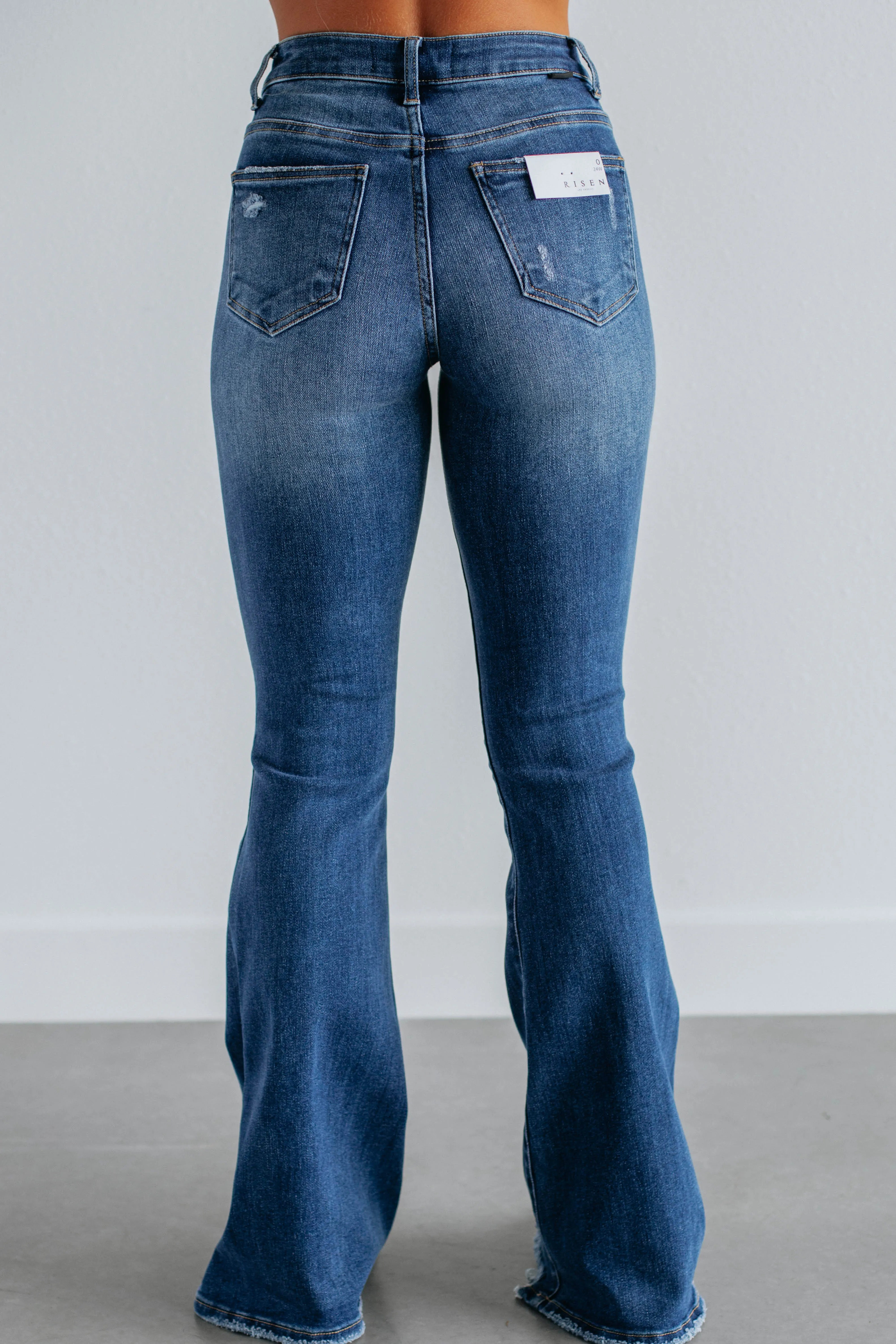 Samiya Risen Jeans - Dark Wash sold by Wild Oak Boutique product image thumbnail 4