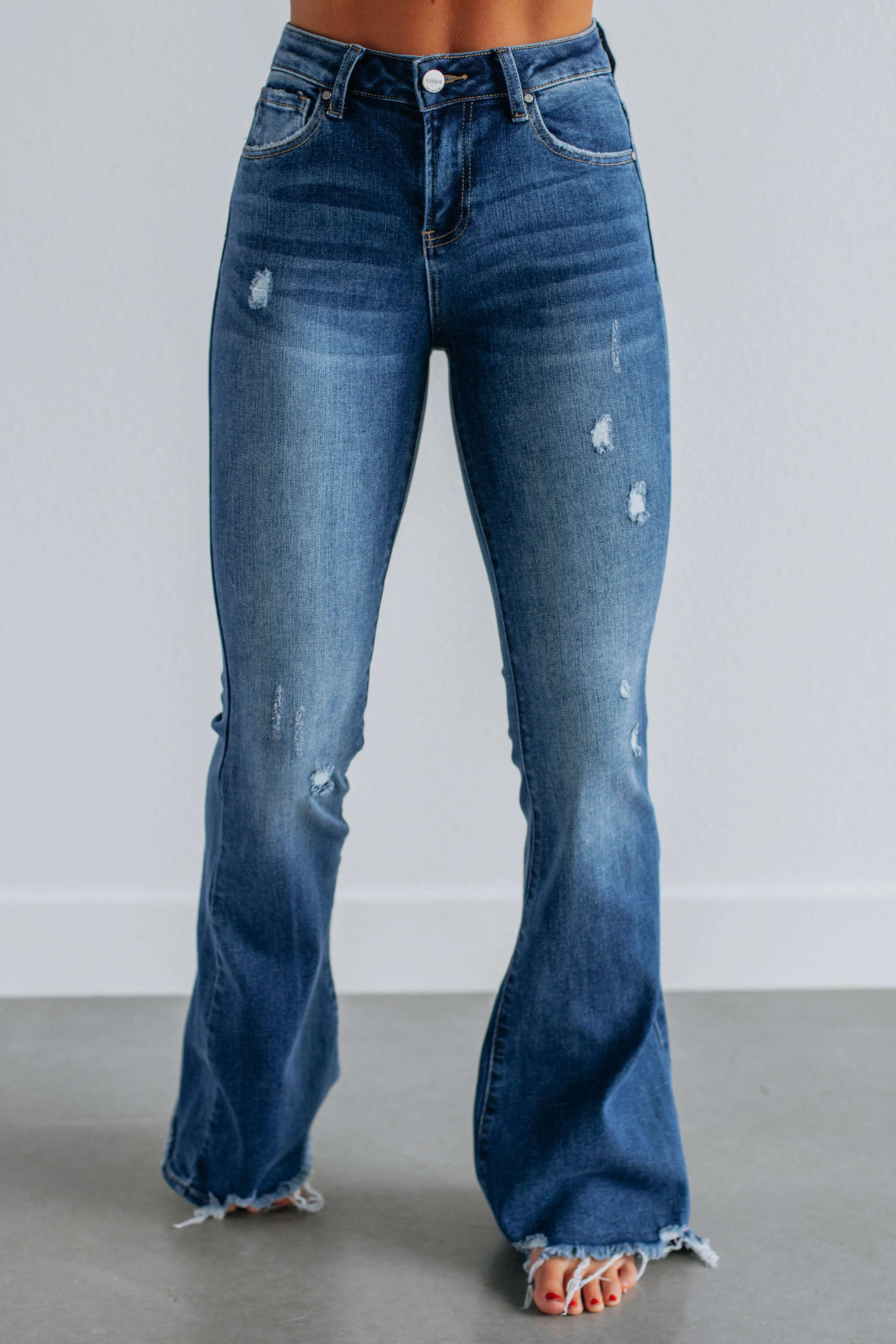 Samiya Risen Jeans - Dark Wash sold by Wild Oak Boutique