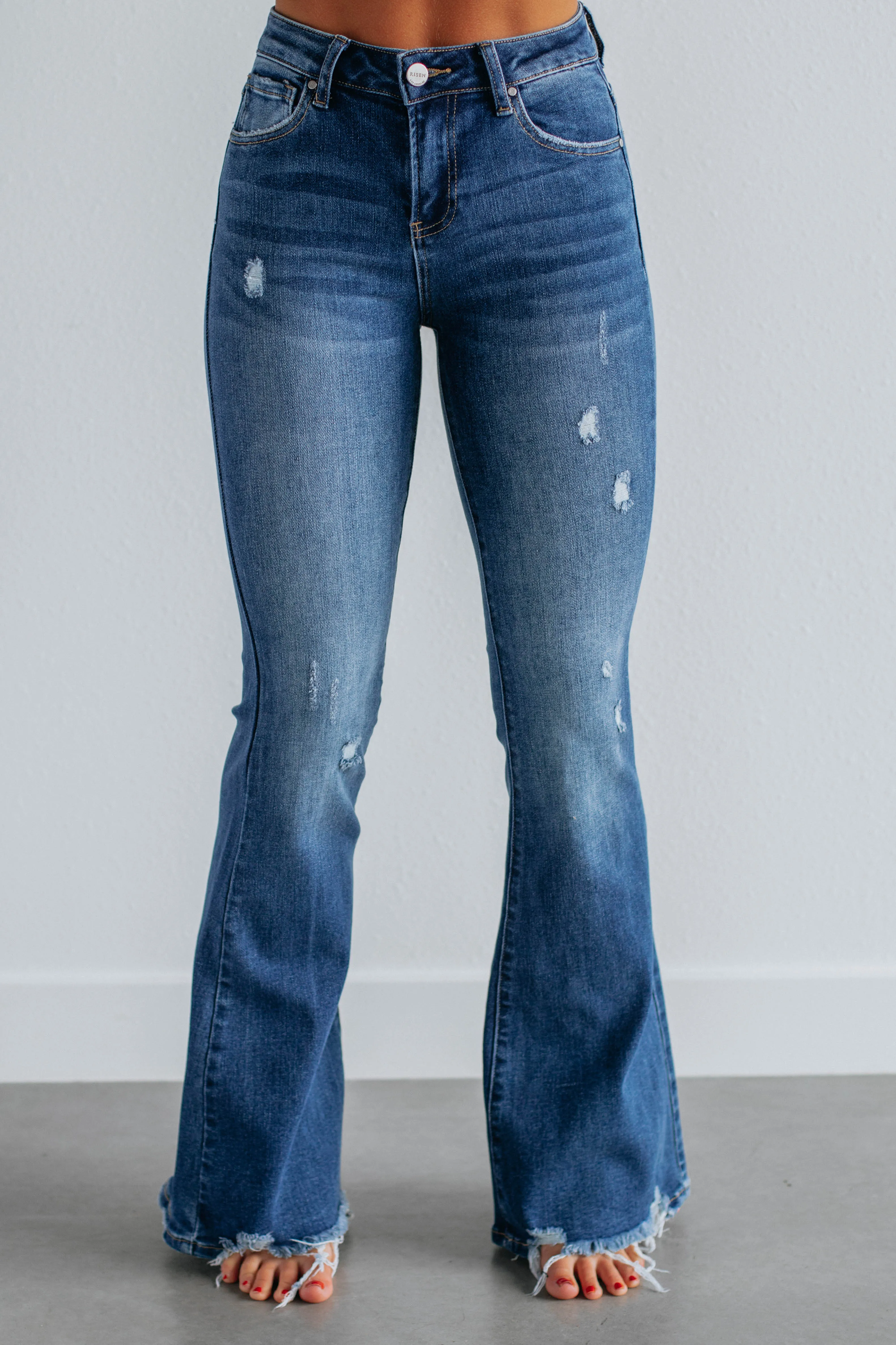 Samiya Risen Jeans - Dark Wash sold by Wild Oak Boutique product image thumbnail 3