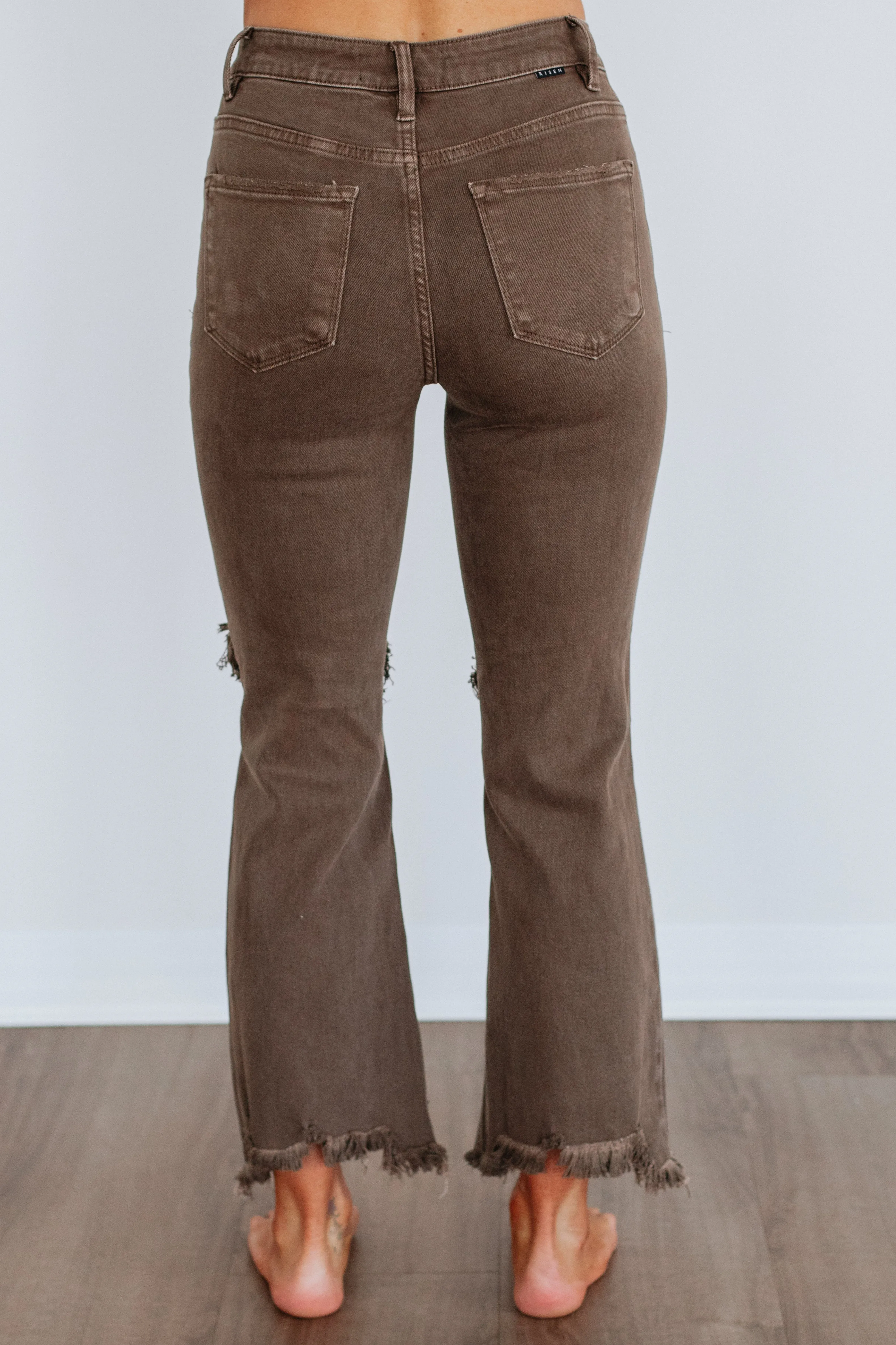 Rudy Risen Jeans - Brown sold by Wild Oak Boutique product image thumbnail 4