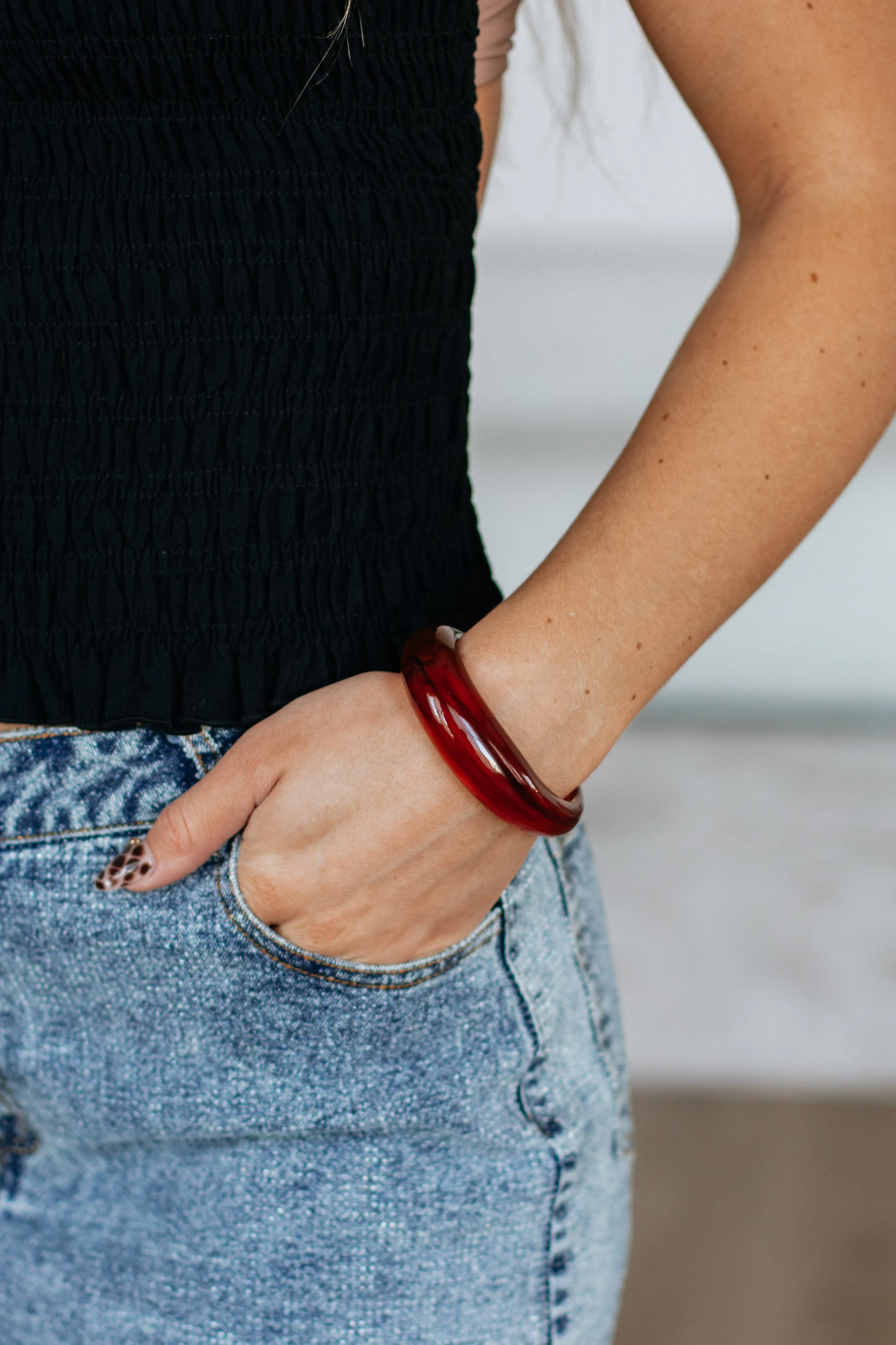 Amber Waves Bangle Bracelet sold by Wild Oak Boutique product image thumbnail 3