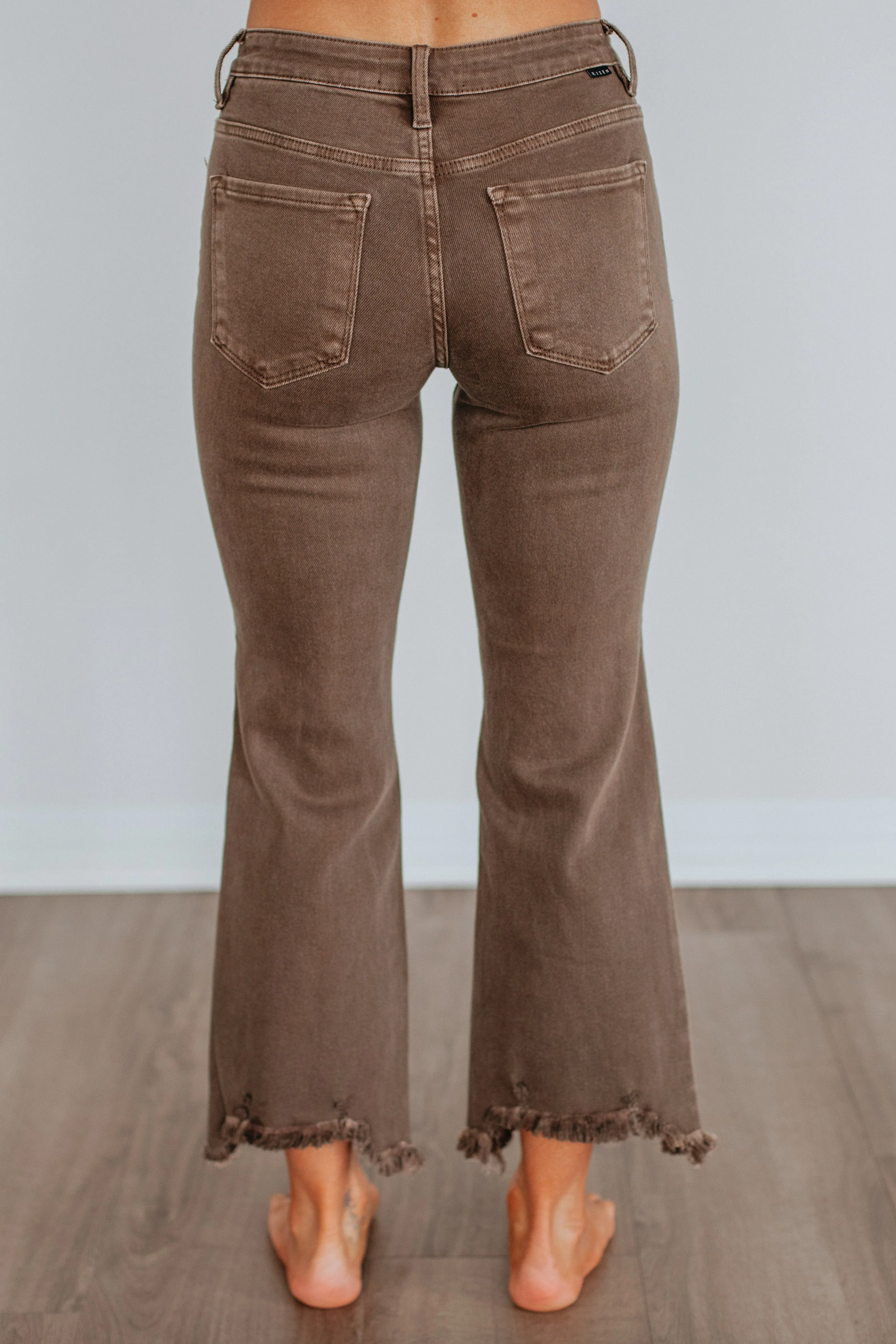 Neona Risen Jeans - Brown sold by Wild Oak Boutique product image thumbnail 4
