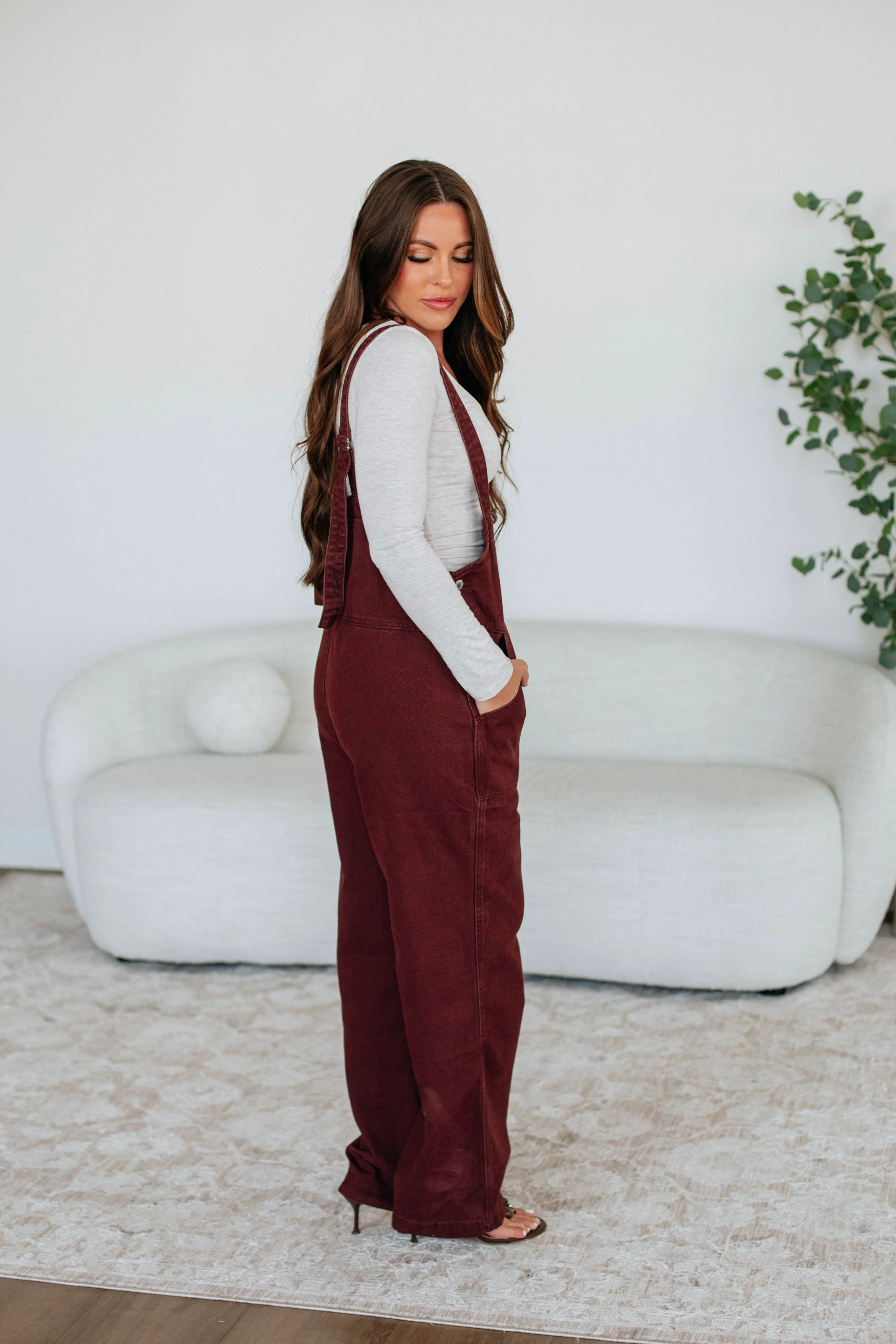 Tanza Denim Overalls sold by Wild Oak Boutique product image thumbnail 2