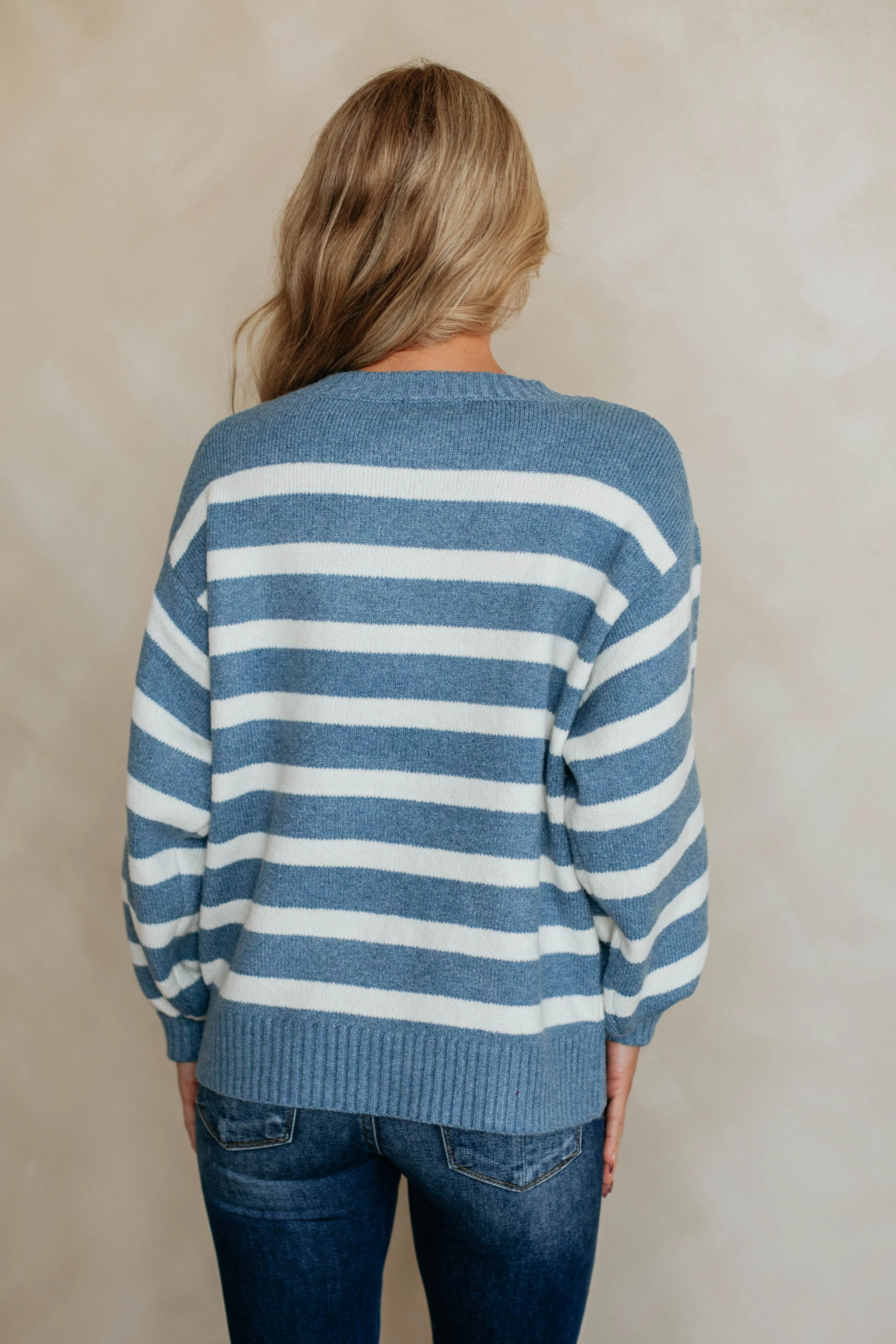 Saylor Striped Sweater sold by Wild Oak Boutique product image thumbnail 5