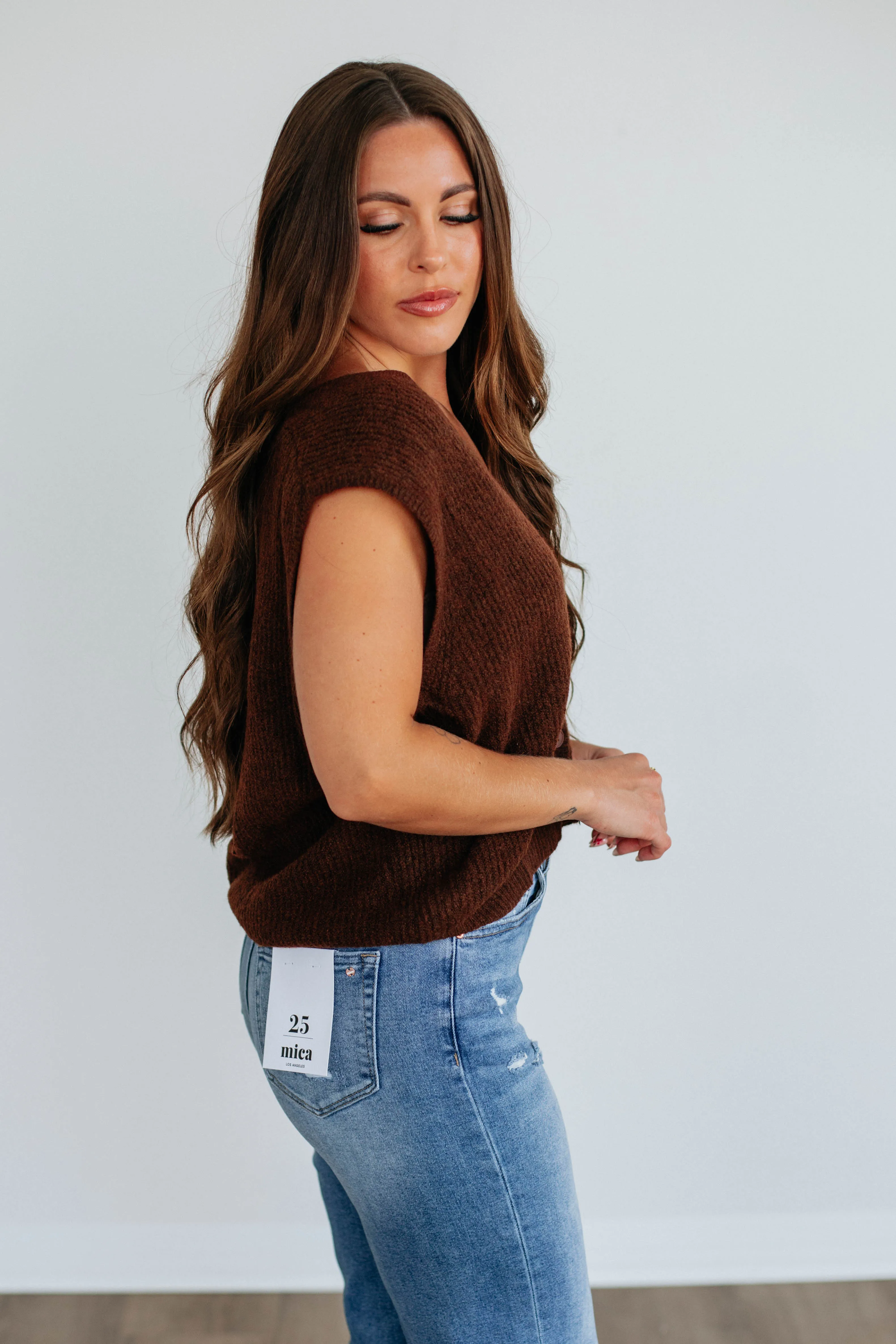 Preston Oversized Vest sold by Wild Oak Boutique product image thumbnail 3