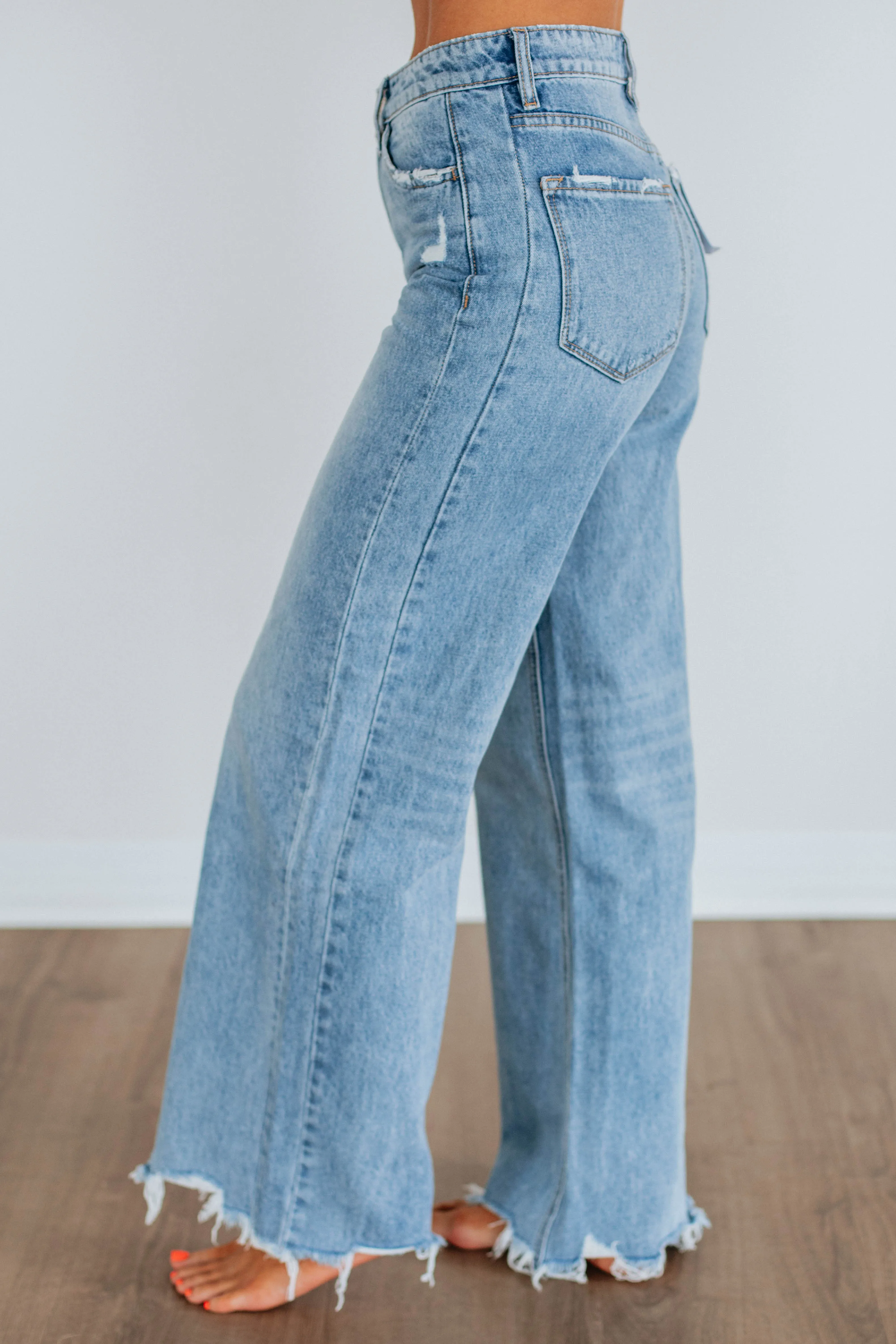 Olivia Vervet Jeans - Vibes sold by Wild Oak Boutique product image thumbnail 2