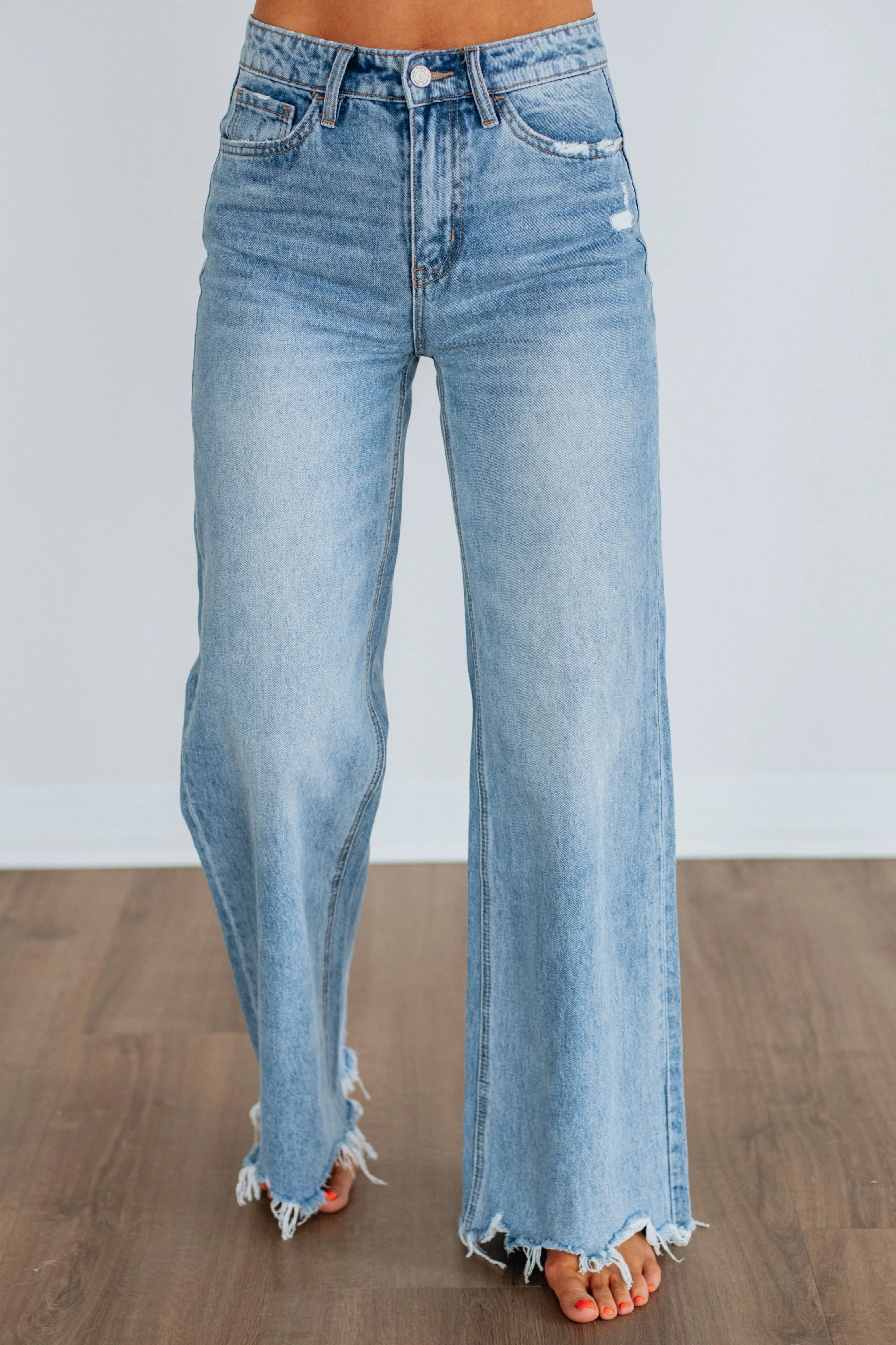 Olivia Vervet Jeans - Vibes sold by Wild Oak Boutique product image thumbnail 5