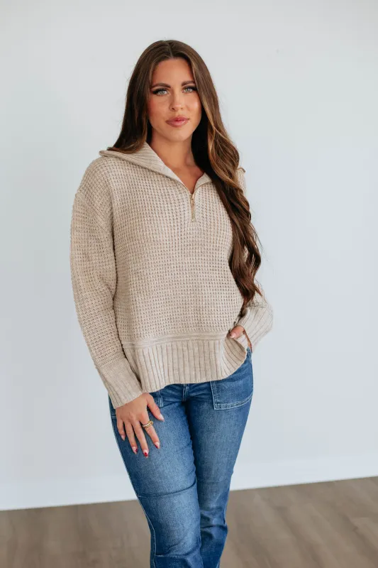 Jennie Knit Sweater sold by Wild Oak Boutique