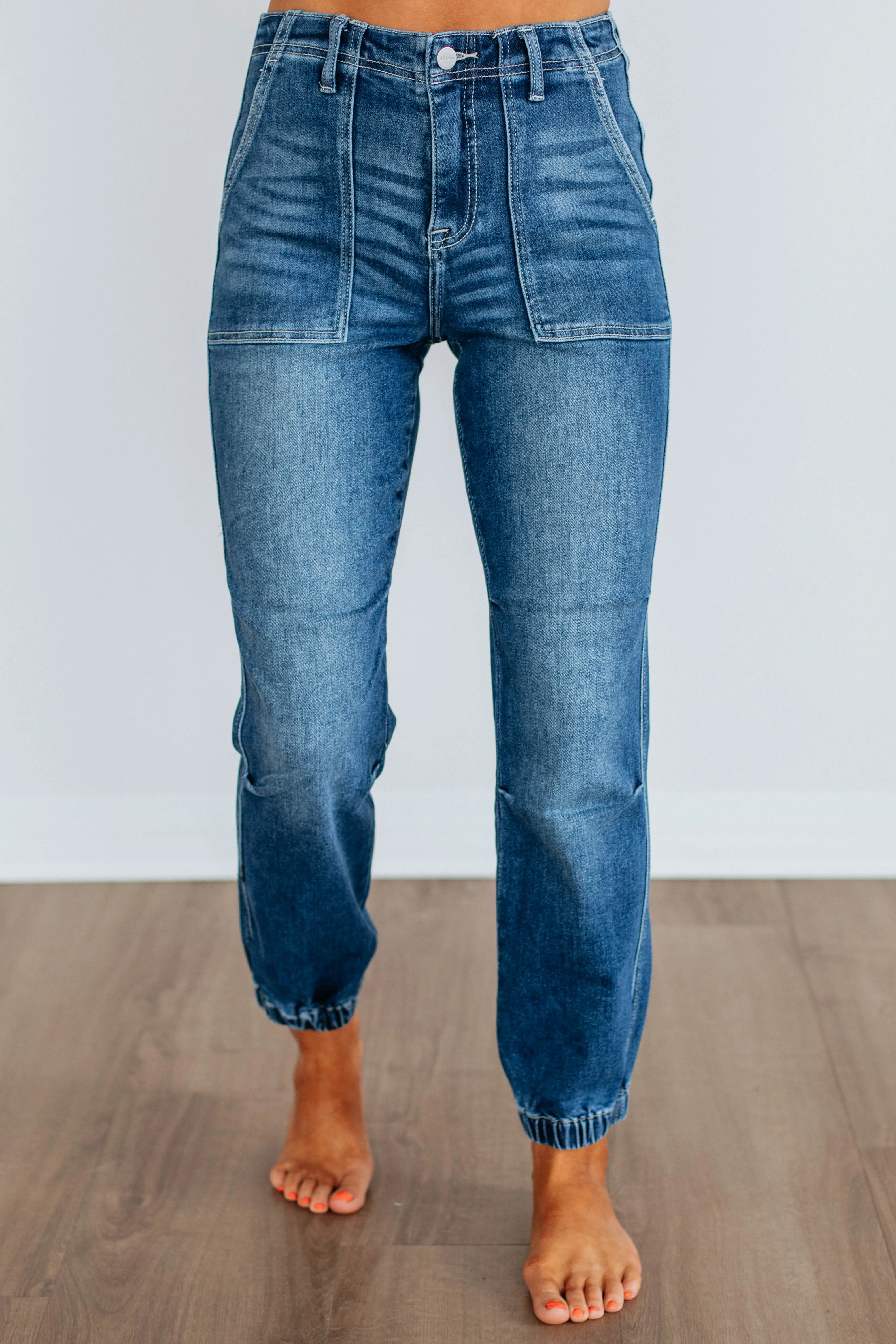 Elliot Risen Jeans sold by Wild Oak Boutique