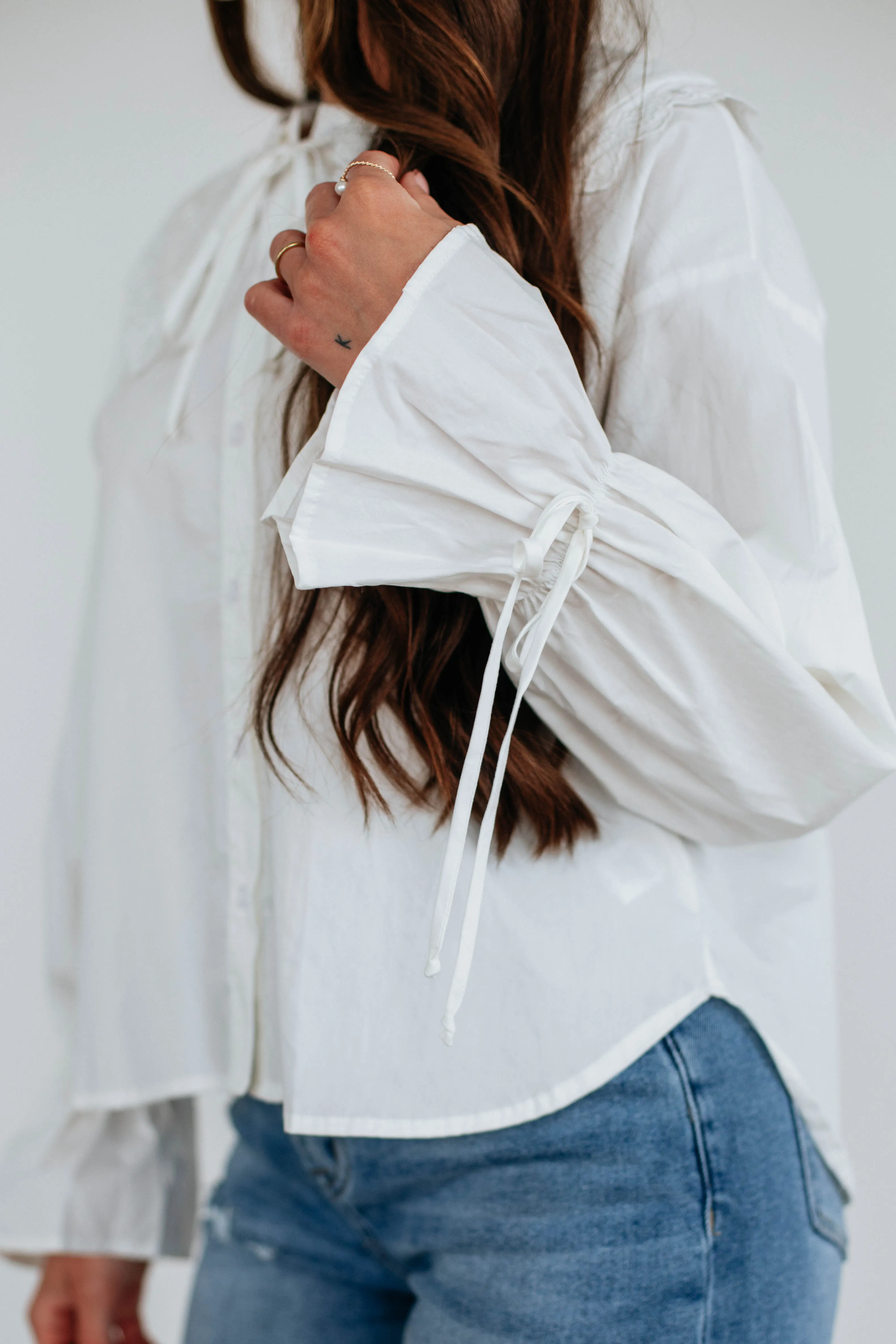 Diandra Button Down Top sold by Wild Oak Boutique product image thumbnail 4