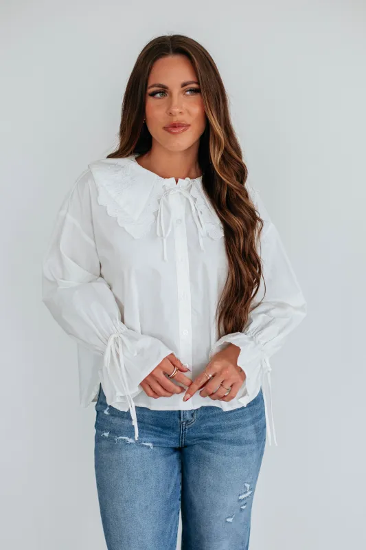 Diandra Button Down Top sold by Wild Oak Boutique