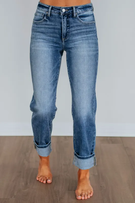 Leo Risen Jeans - Dark Wash sold by Wild Oak Boutique