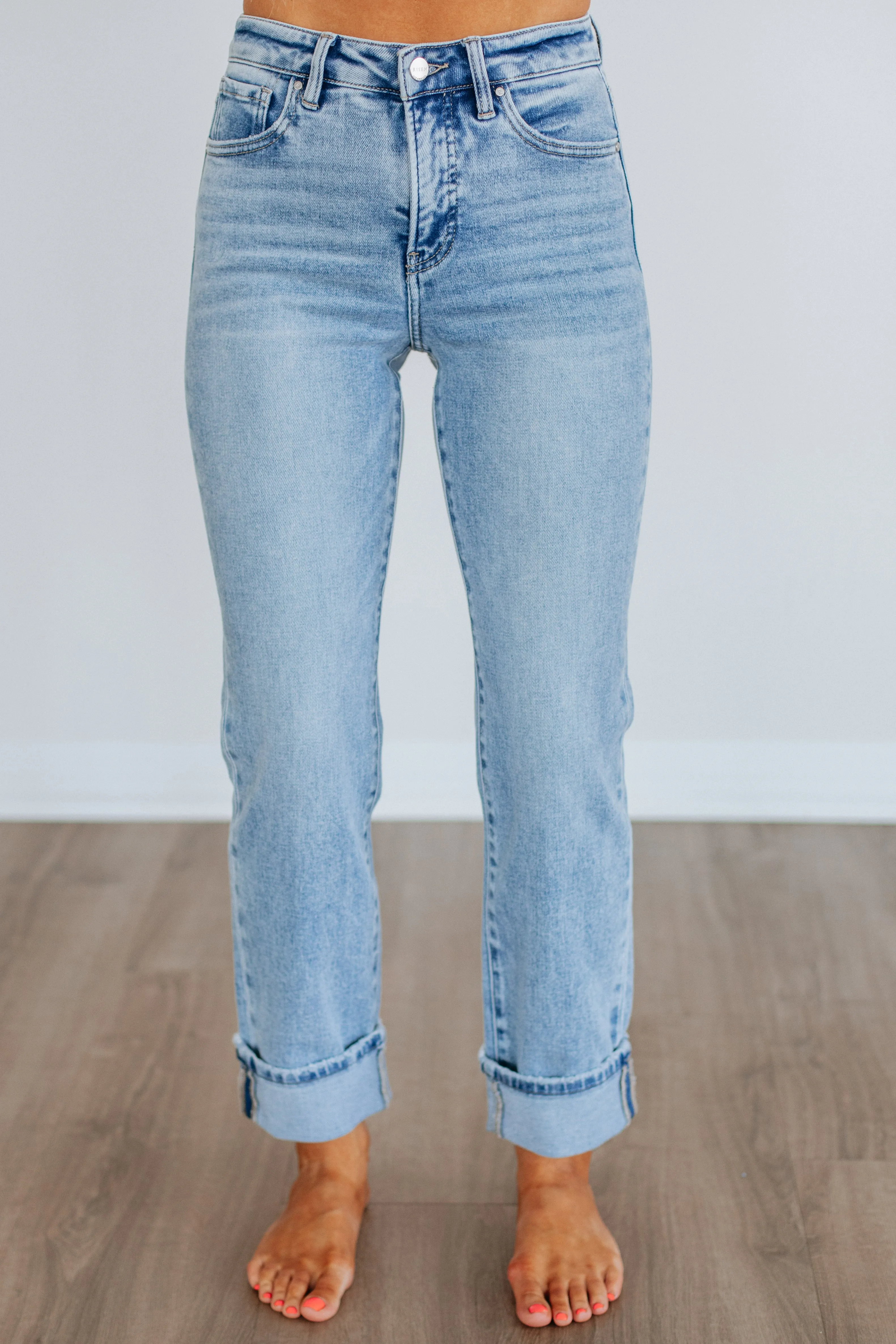 Leo Risen Jeans - Light Wash sold by Wild Oak Boutique product image thumbnail 3
