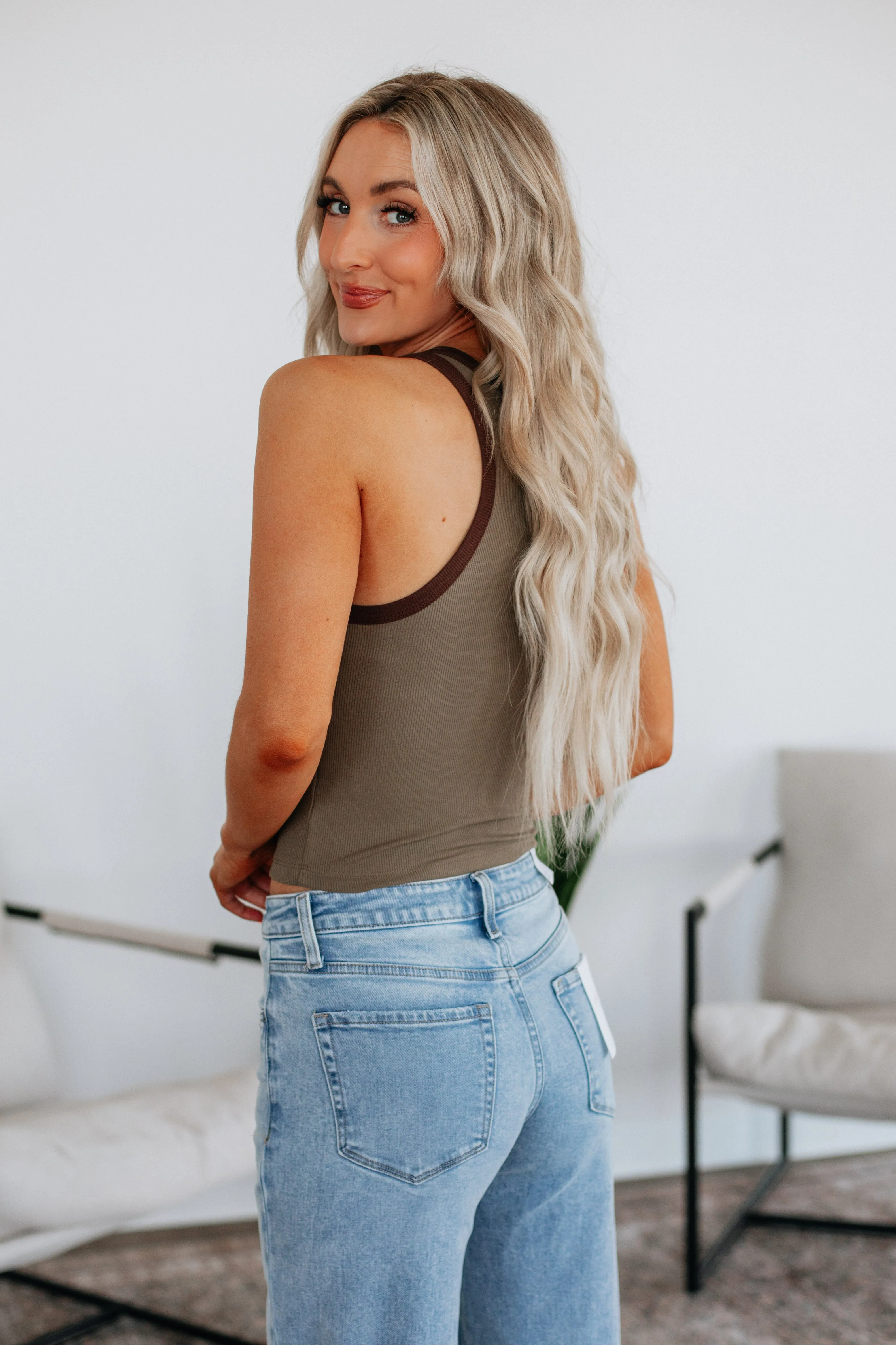 Cassidee Ribbed Tank sold by Wild Oak Boutique product image thumbnail 4