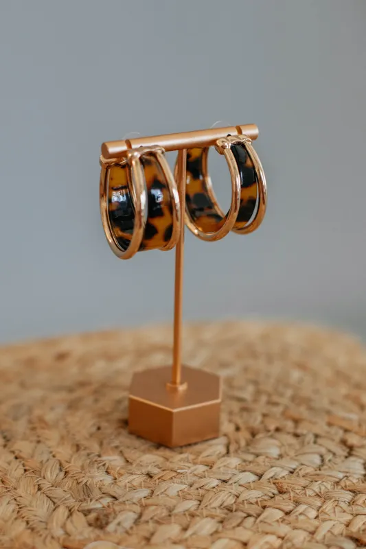 Carmelle Hoop Earrings sold by Wild Oak Boutique