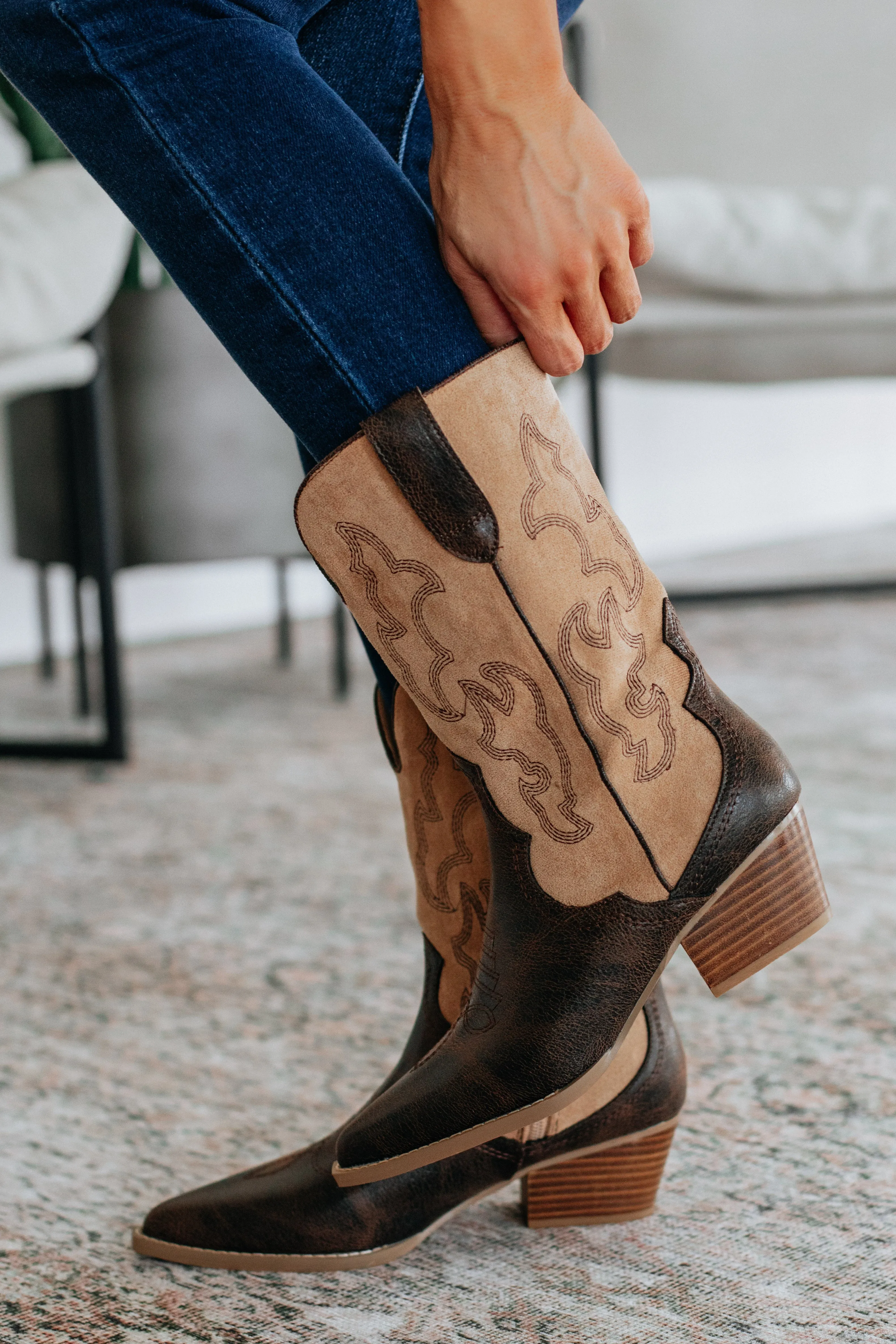 Spur Of The Moment Cowgirl Boots sold by Wild Oak Boutique product image thumbnail 2