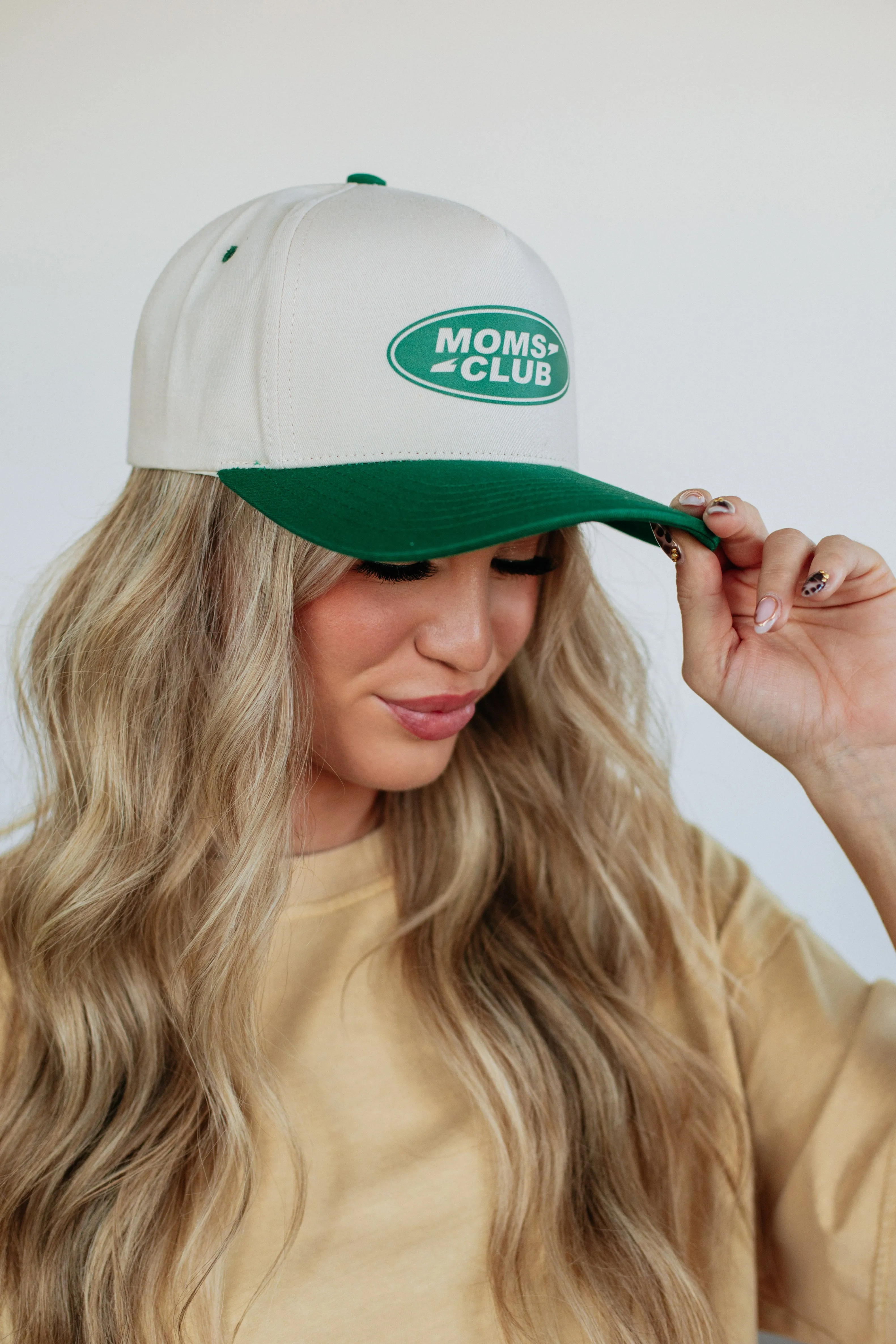 Mom's Club Colorblock Hat sold by Wild Oak Boutique product image thumbnail 2