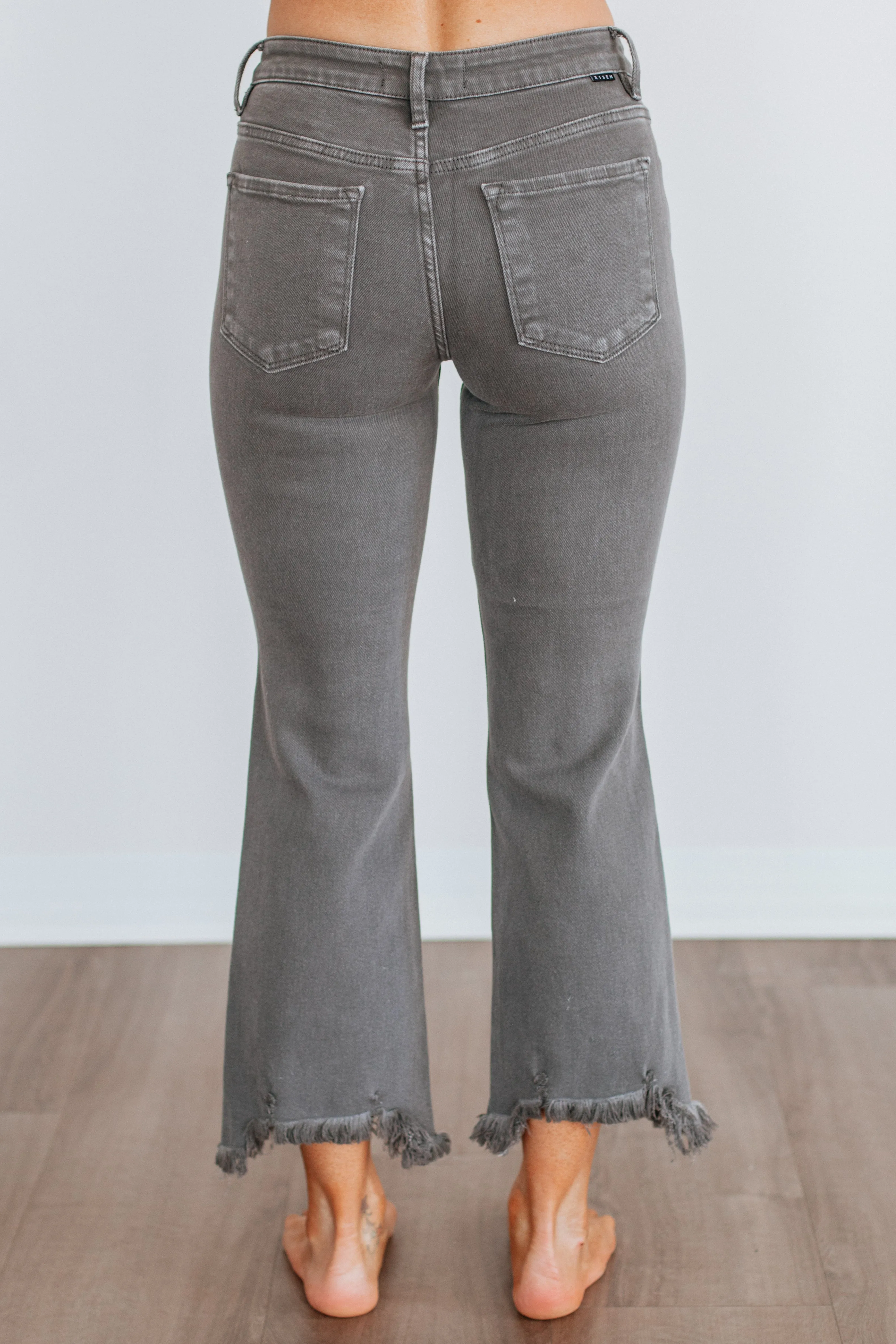 Neona Risen Jeans - Charcoal sold by Wild Oak Boutique product image thumbnail 4