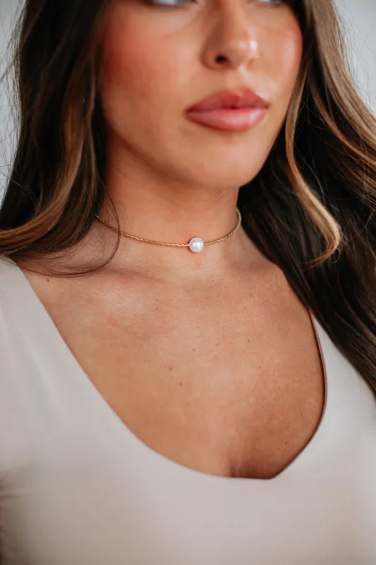 Ciela Pearl Necklace made by Wild Oak Boutique