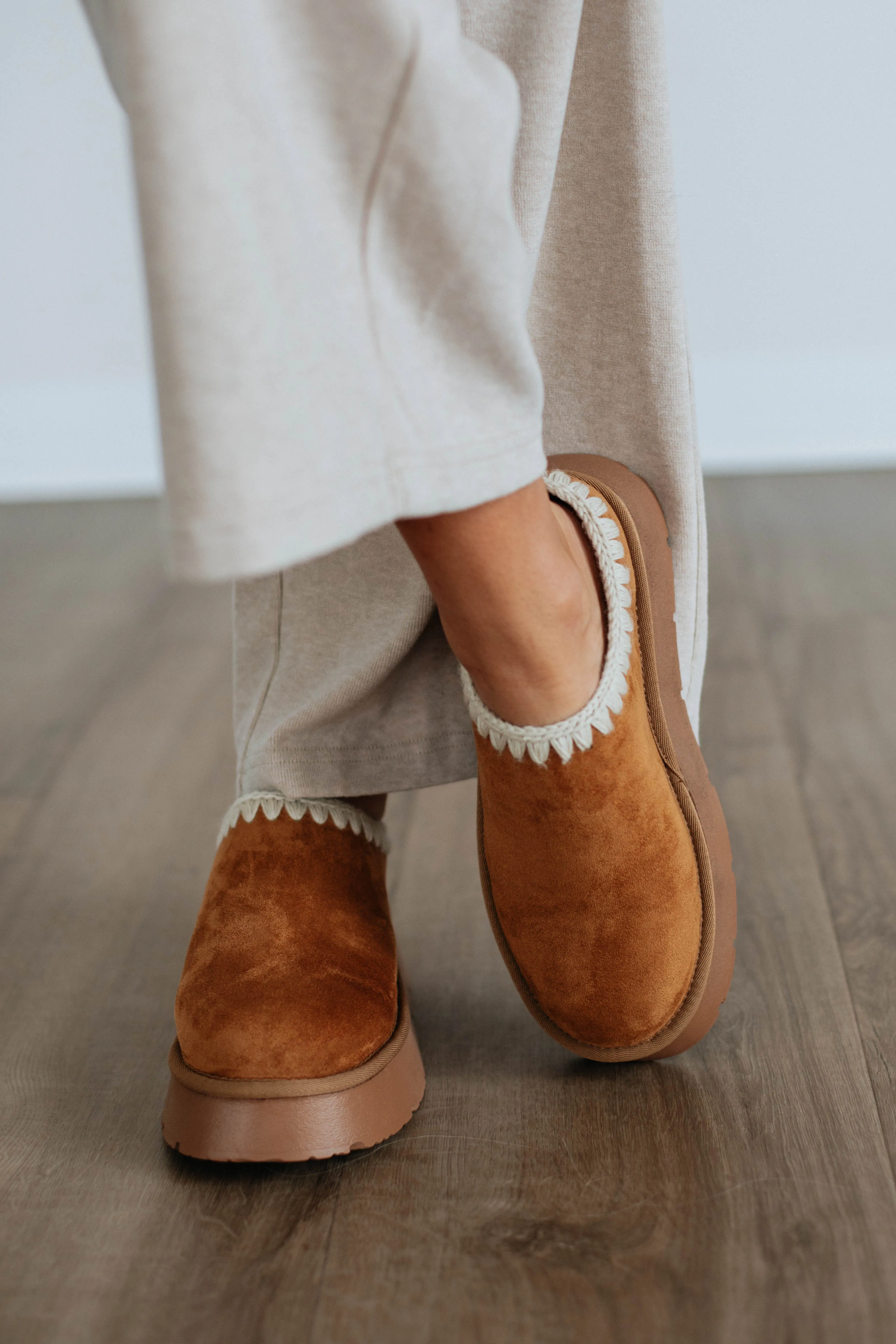 Tread Softly Platform Slippers sold by Wild Oak Boutique product image thumbnail 3
