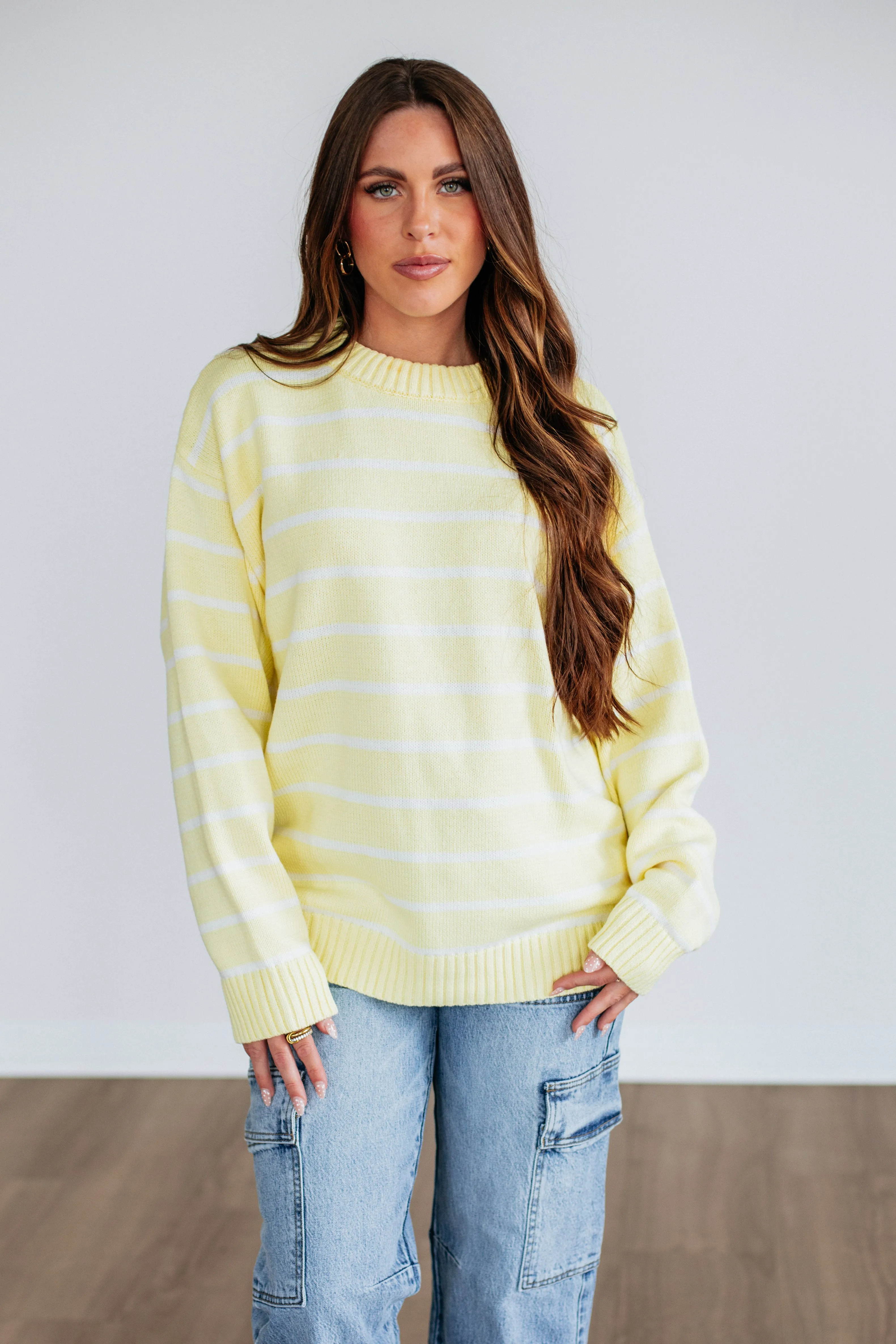 Yasmeen Striped Sweater sold by Wild Oak Boutique product image thumbnail 4