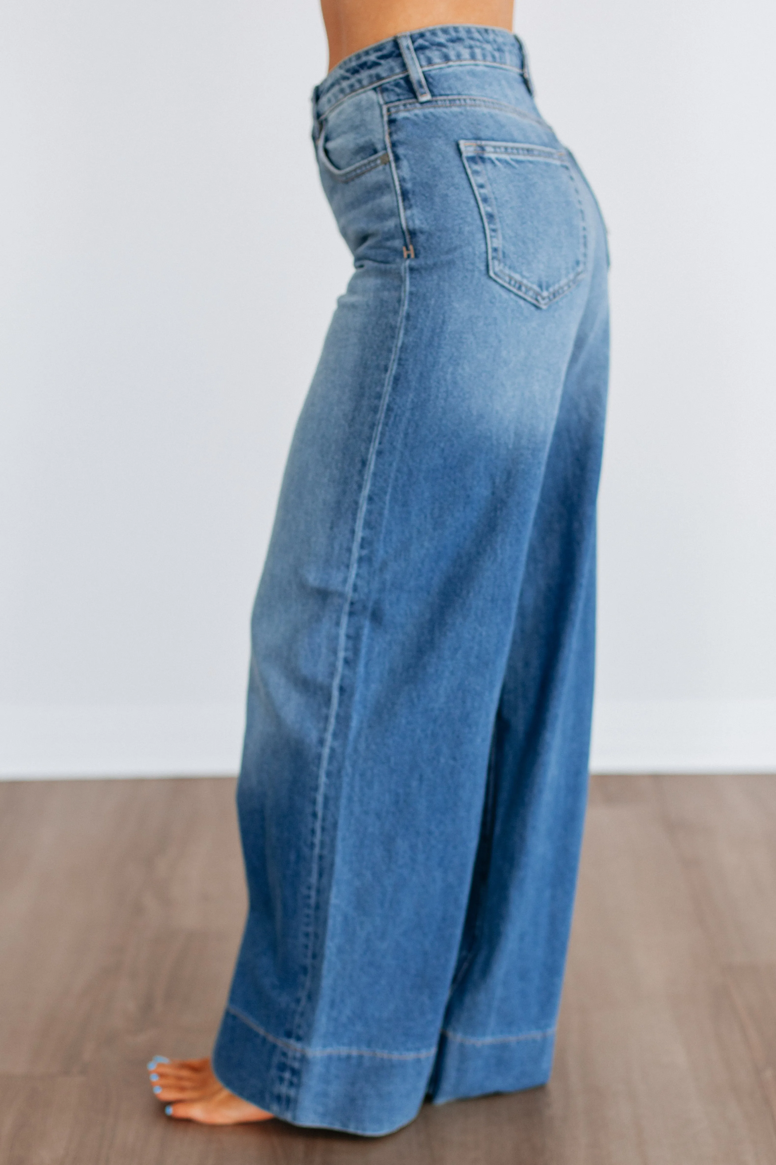 Nori Hidden Jeans - Urban Drift sold by Wild Oak Boutique product image thumbnail 2