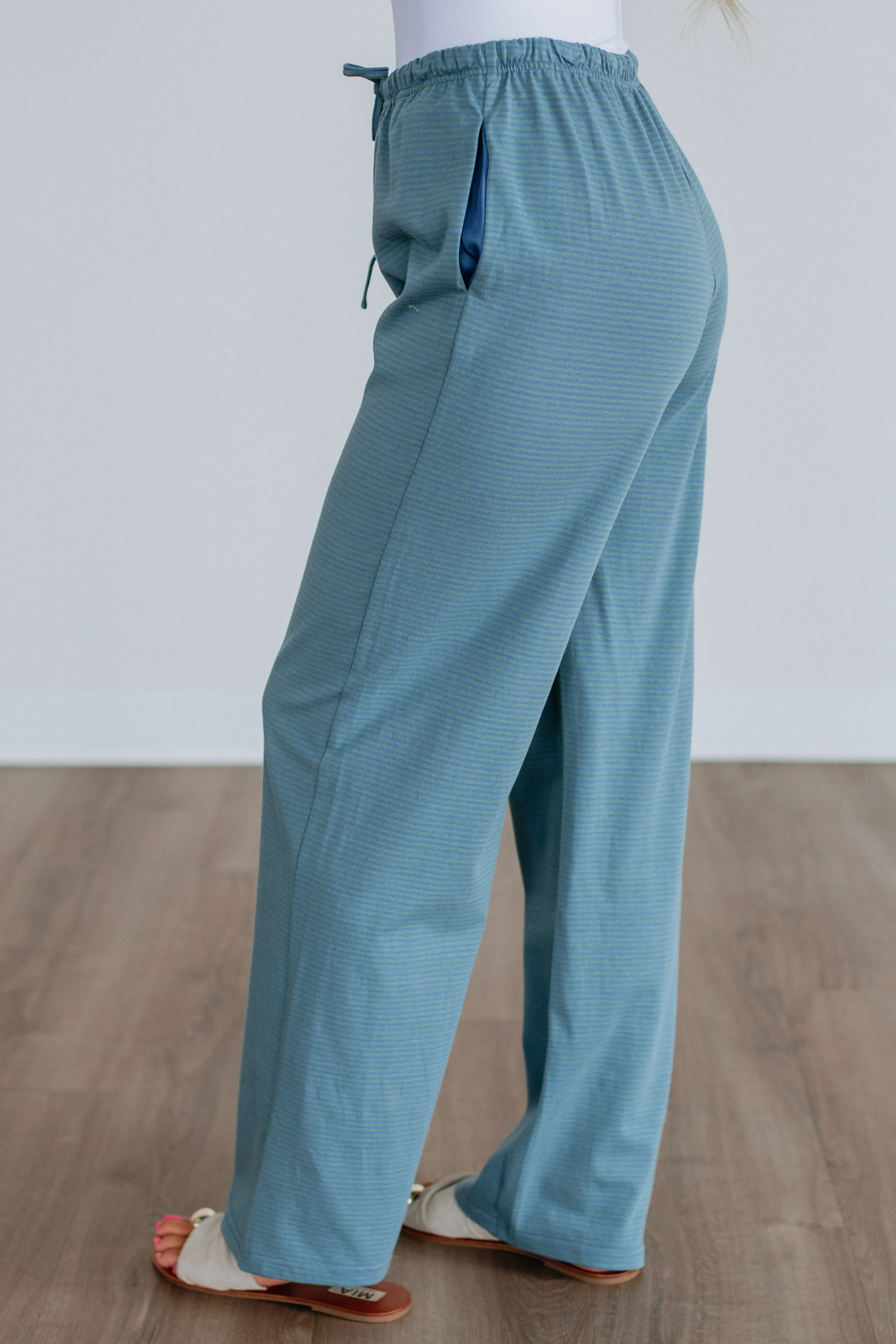 Malika Striped Lounge Pants sold by Wild Oak Boutique product image thumbnail 5