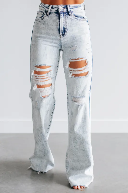 Avril Risen Jeans - Vintage Light Wash sold by Wild Oak Boutique