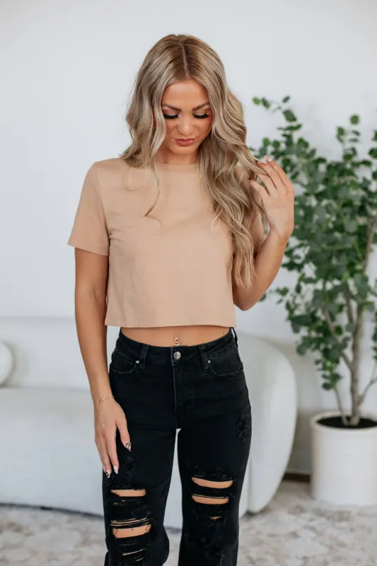 Kenzi Basic Tee sold by Wild Oak Boutique