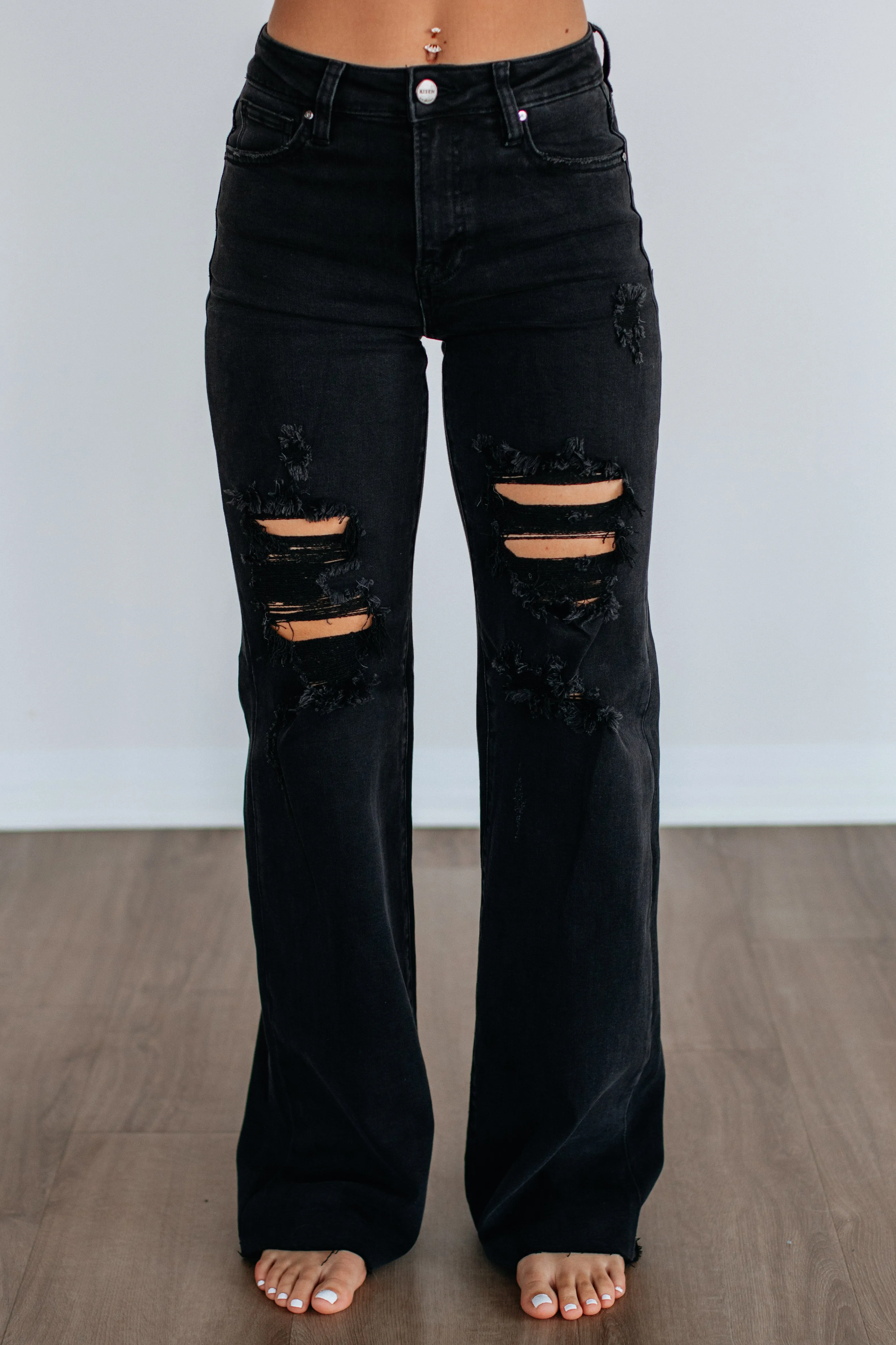 Avril Risen Jeans - Vintage Black sold by Wild Oak Boutique product image thumbnail 3