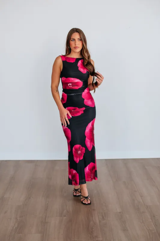 Jenae Midi Dress sold by Wild Oak Boutique