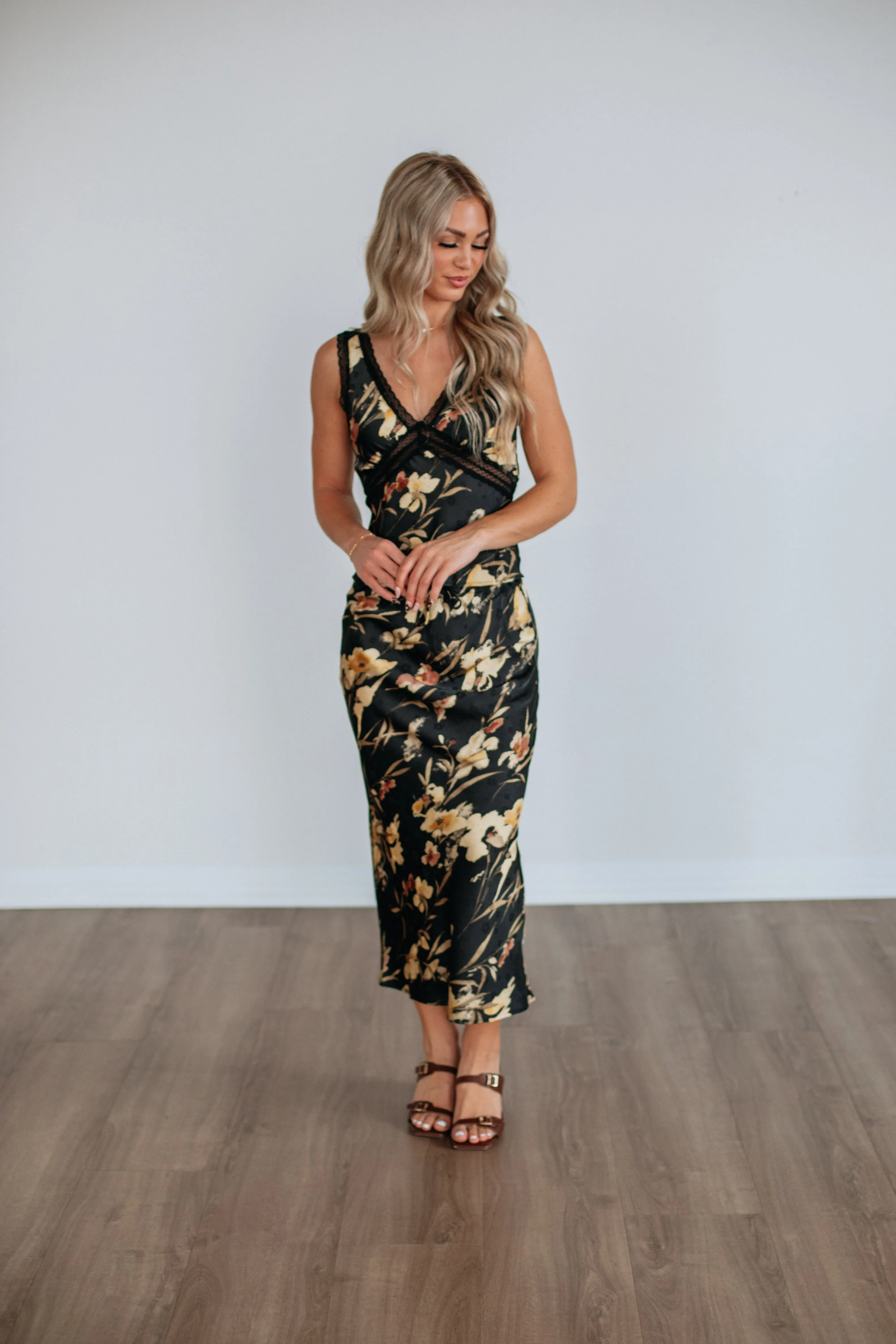 Senna Midi Skirt sold by Wild Oak Boutique product image thumbnail 5