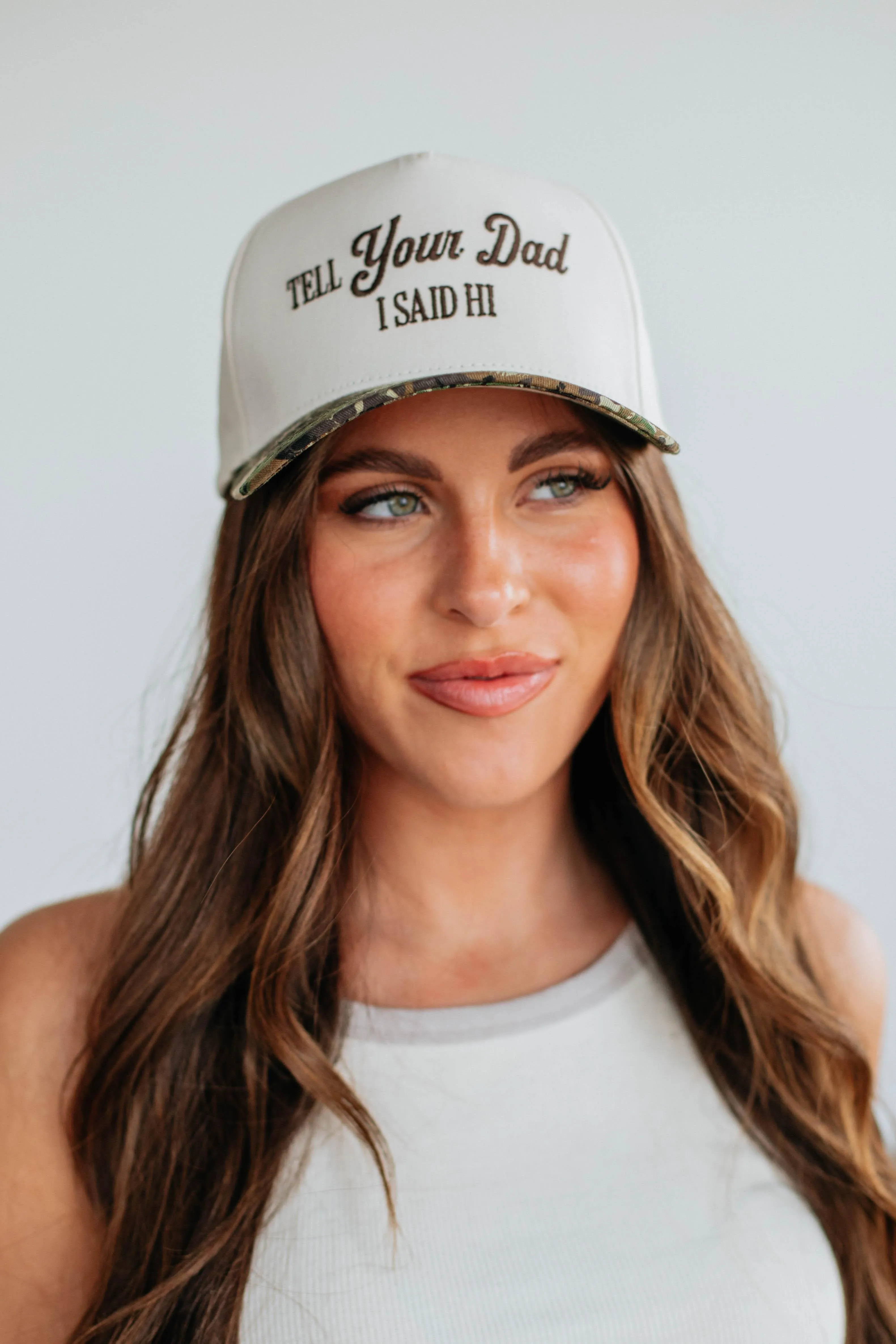 Tell Your Dad I Said Hi Camouflage Hat sold by Wild Oak Boutique product image thumbnail 2