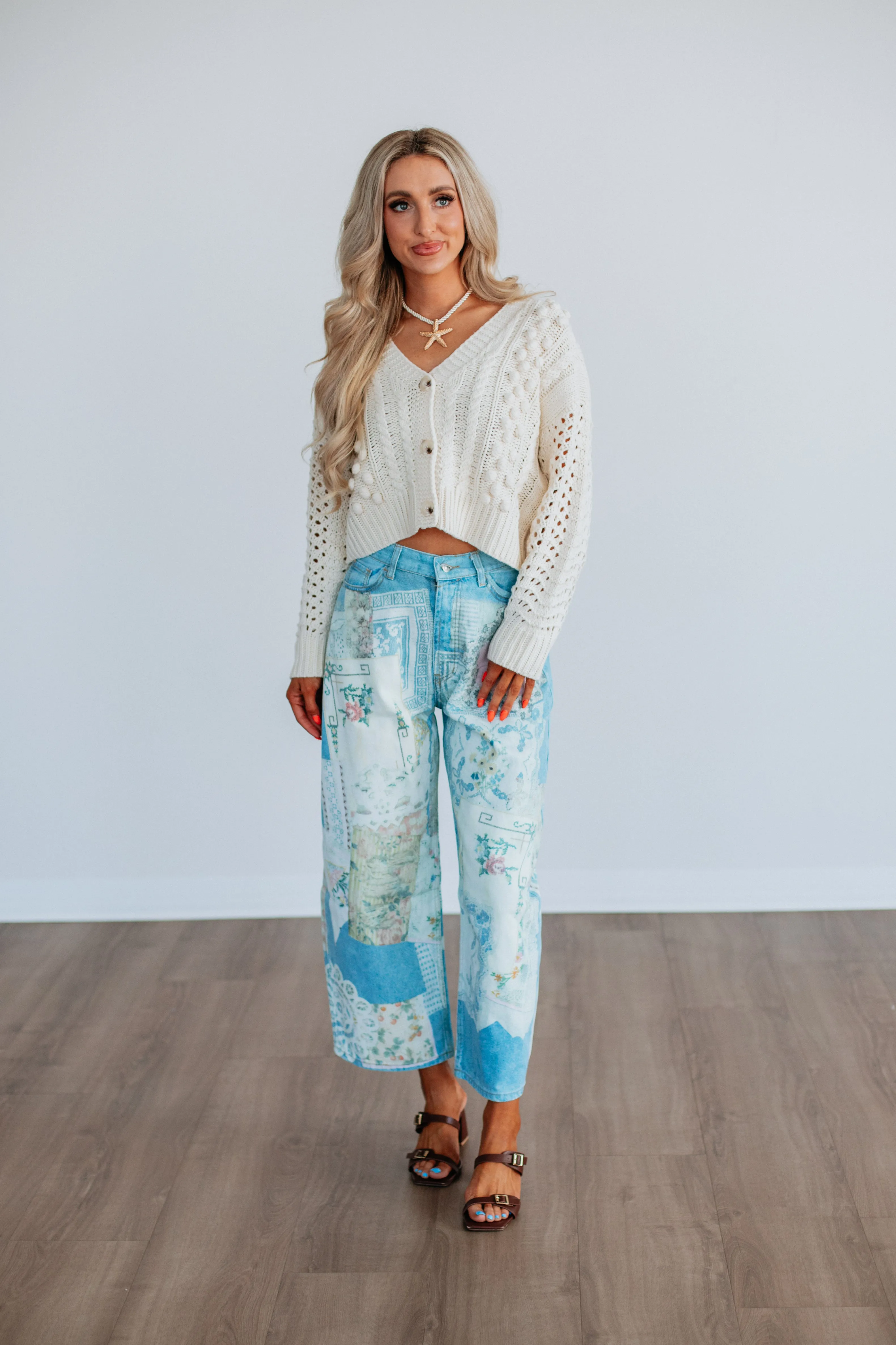 Jenica Textured Cardigan sold by Wild Oak Boutique product image thumbnail 2