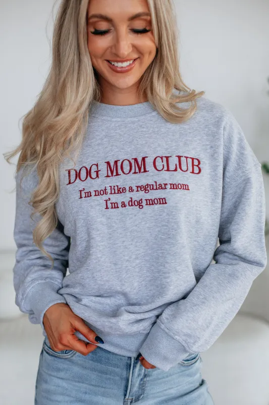 Dog Mom Club Sweatshirt sold by Wild Oak Boutique