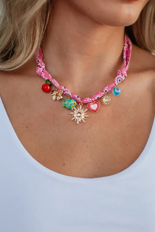 Quincy Charm Necklace sold by Wild Oak Boutique