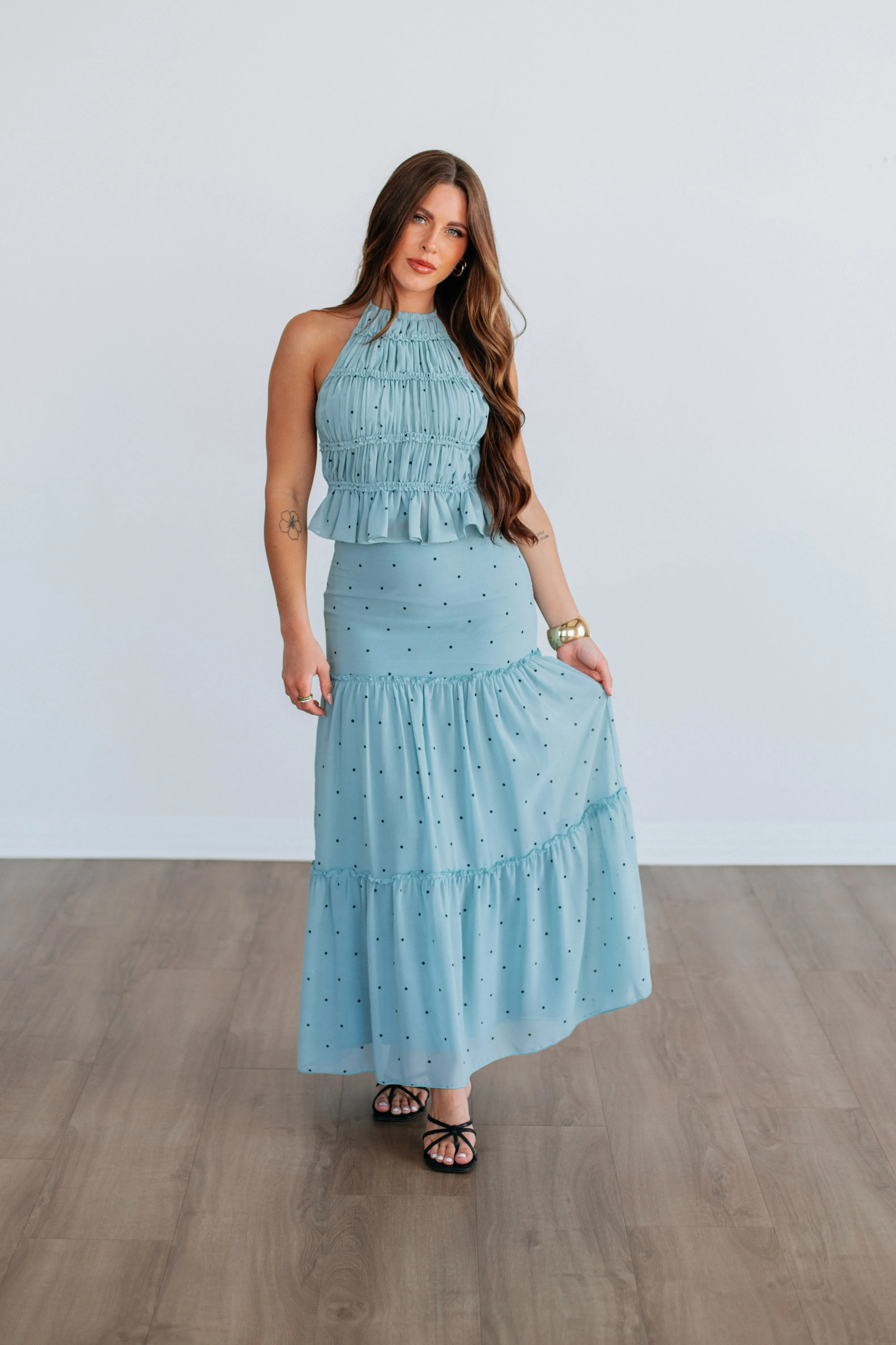 Spot On Maxi Skirt sold by Wild Oak Boutique product image thumbnail 2