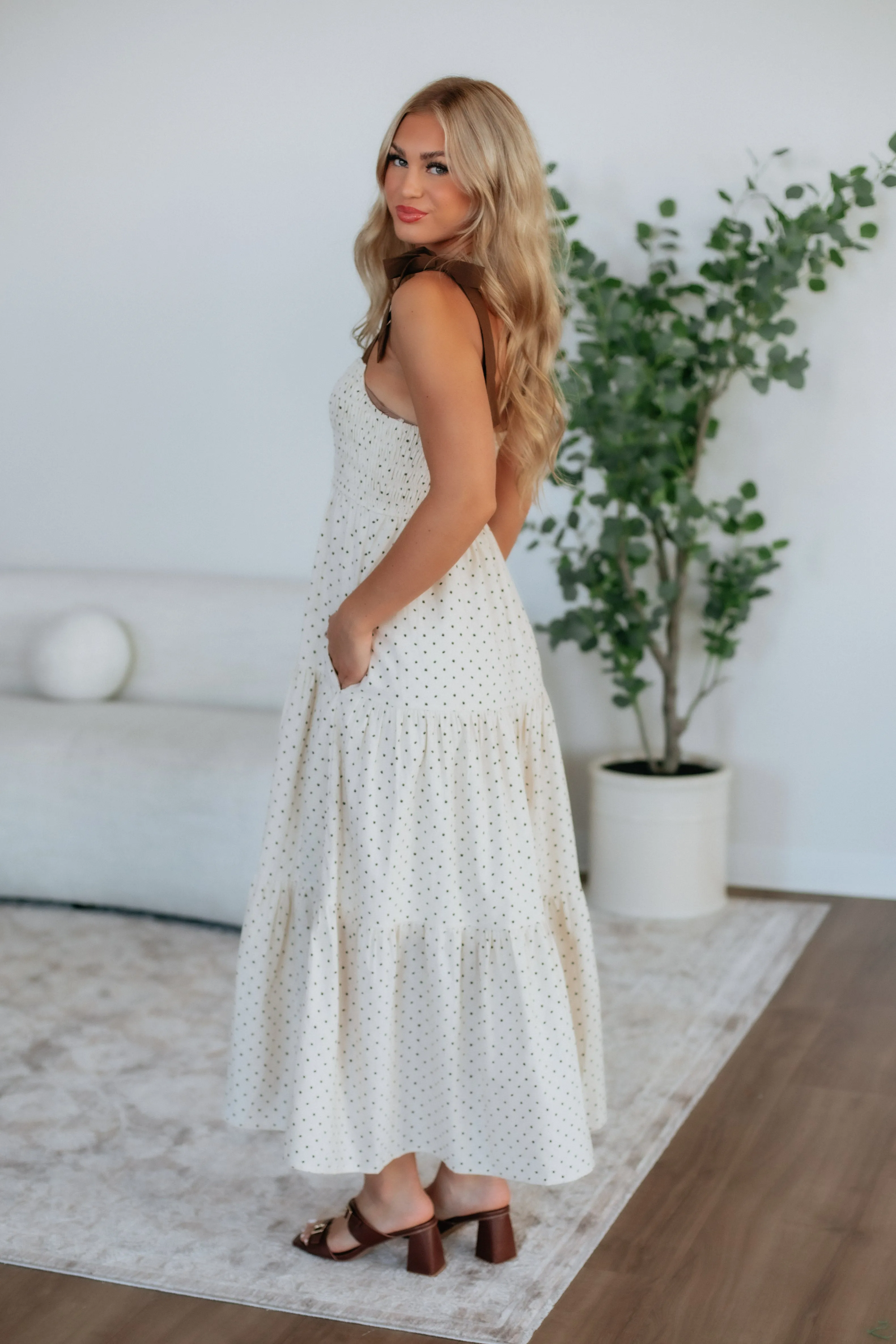 Liza Midi Dress sold by Wild Oak Boutique product image thumbnail 3