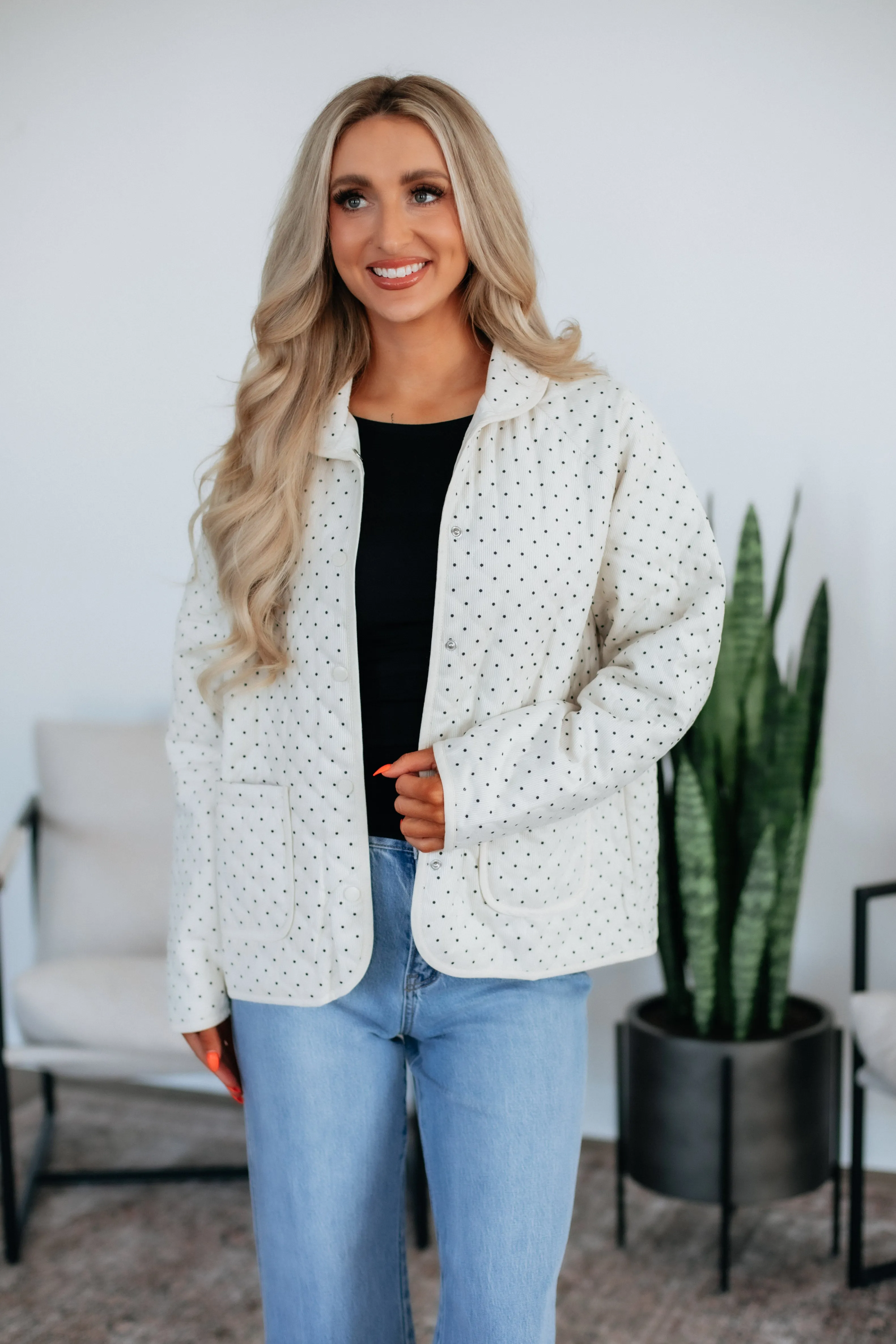 Leysa Quilted Jacket sold by Wild Oak Boutique