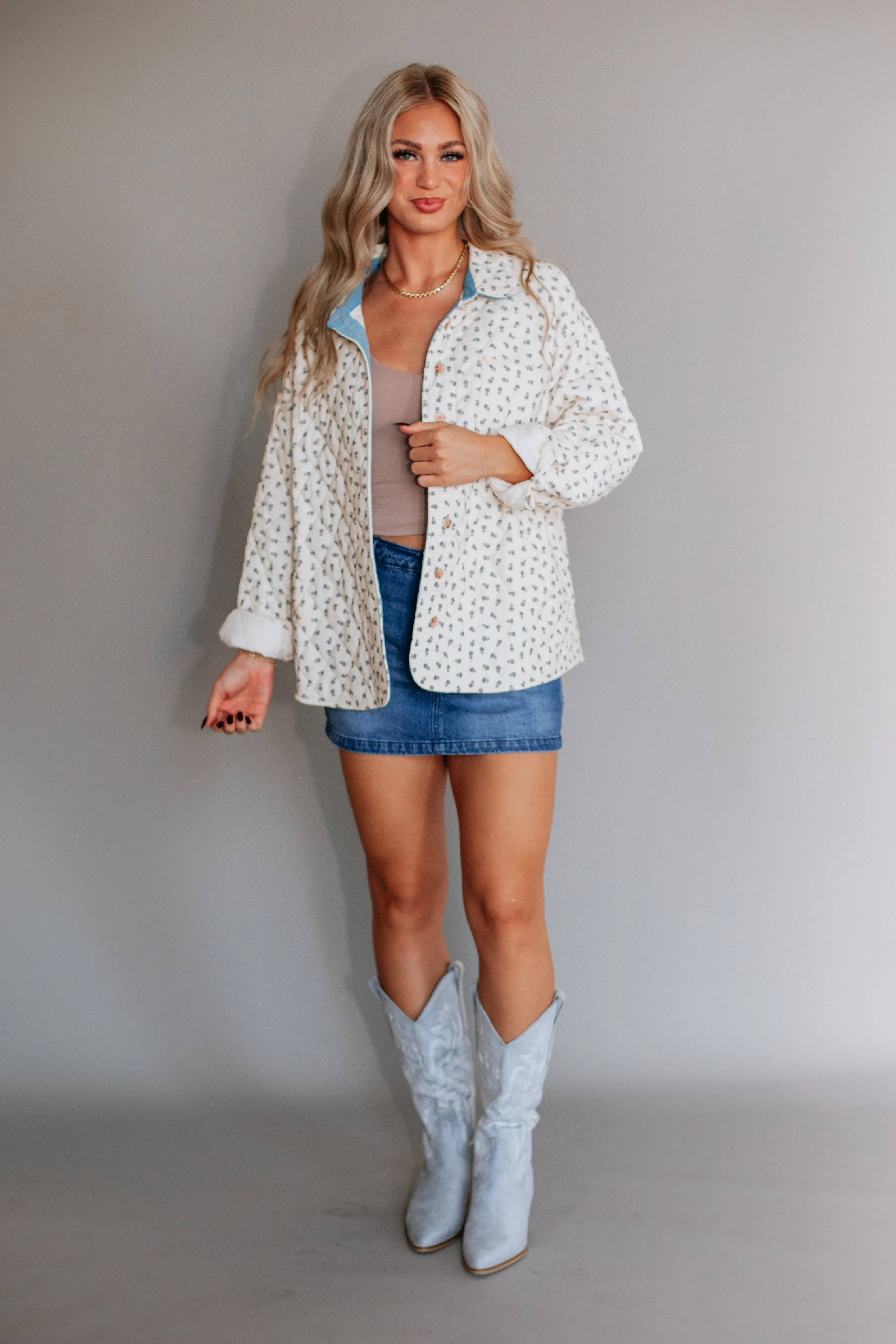 Hailsey Quilted Jacket sold by Wild Oak Boutique product image thumbnail 3