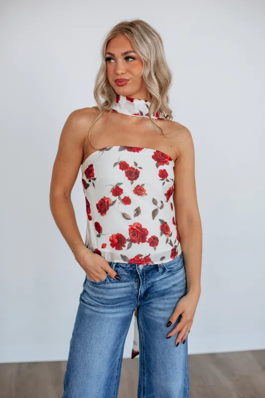 Astrielle Floral Top sold by Wild Oak Boutique