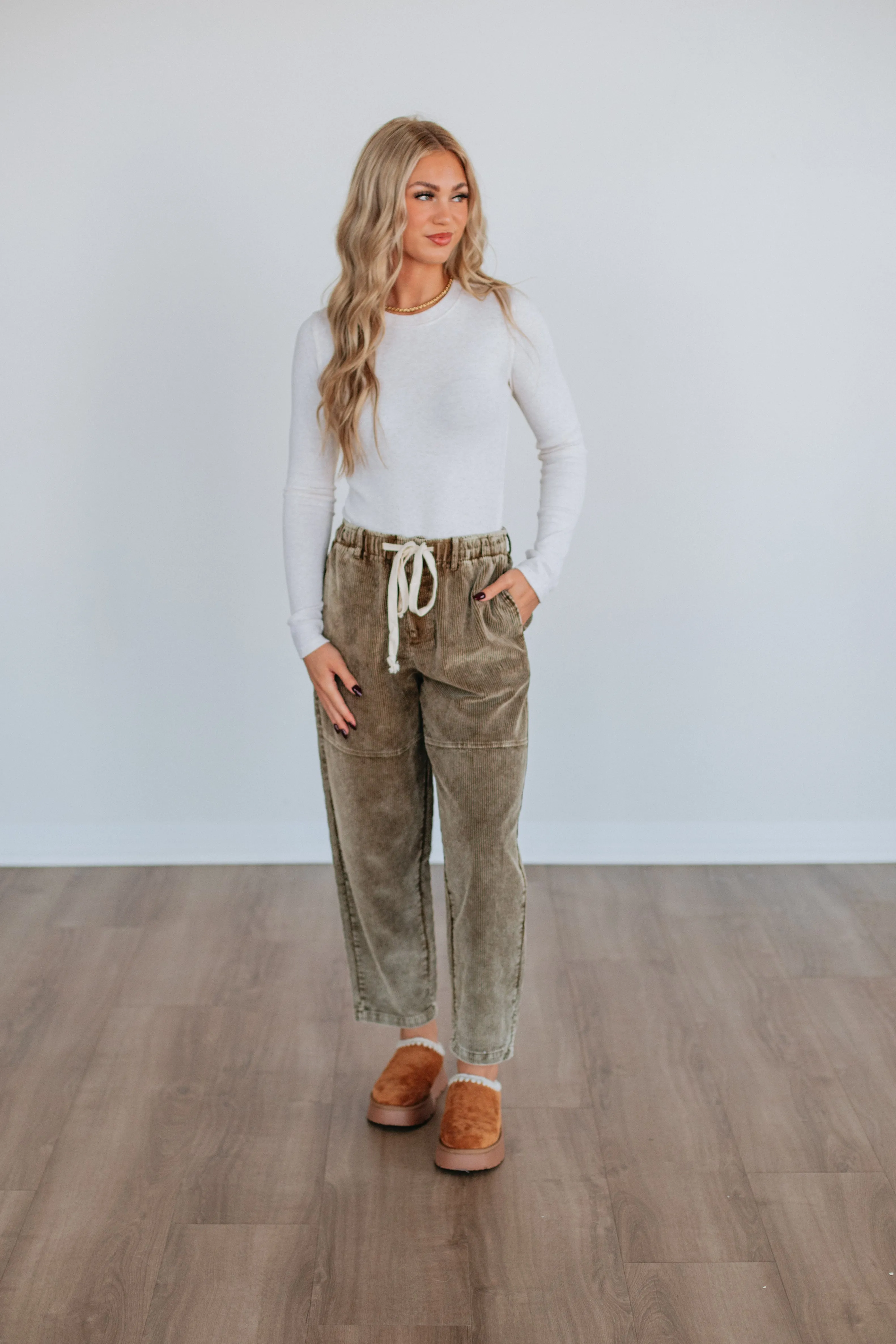 Noah Corduroy Pants sold by Wild Oak Boutique product image thumbnail 2