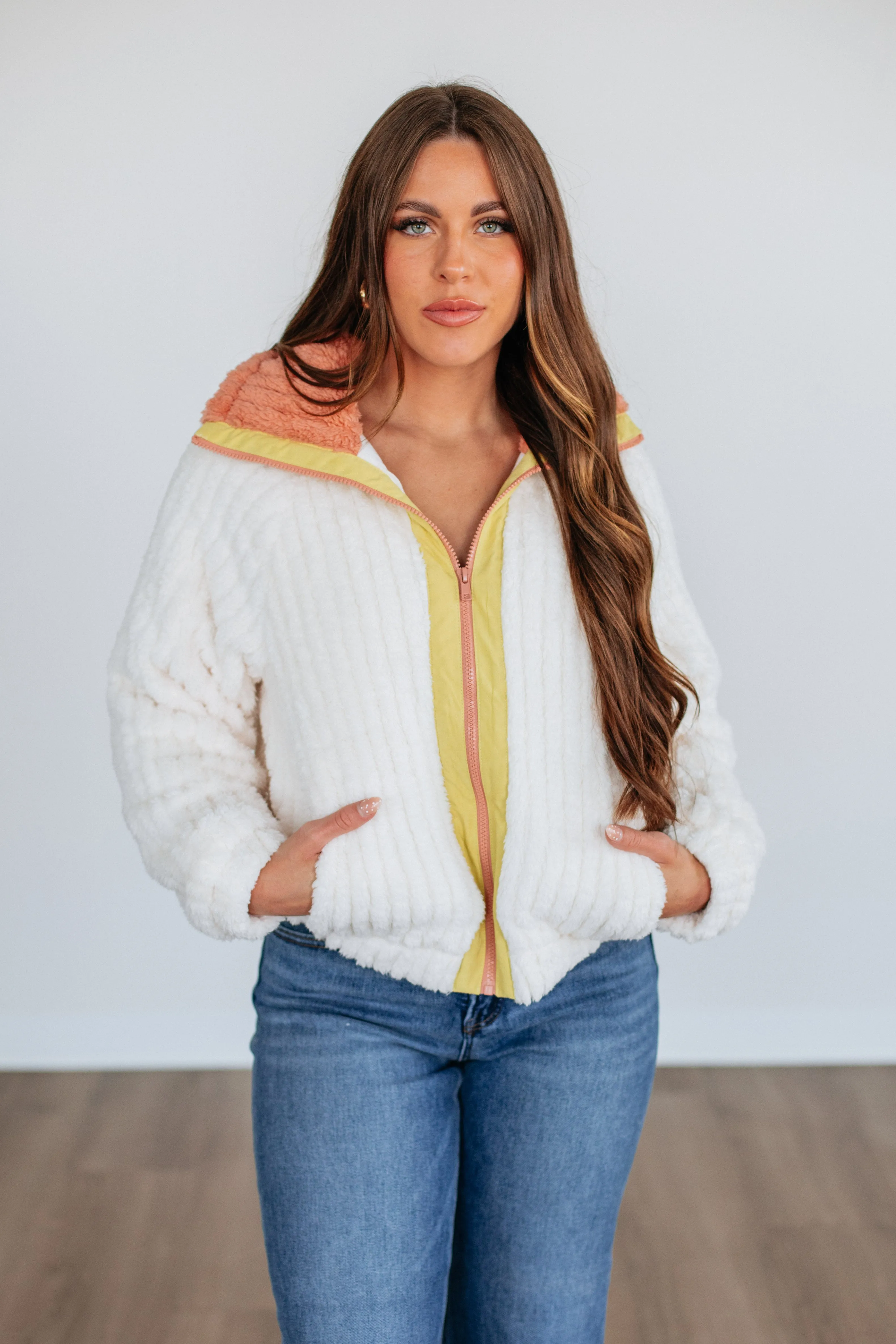 Lauri Sherpa Jacket sold by Wild Oak Boutique product image thumbnail 4