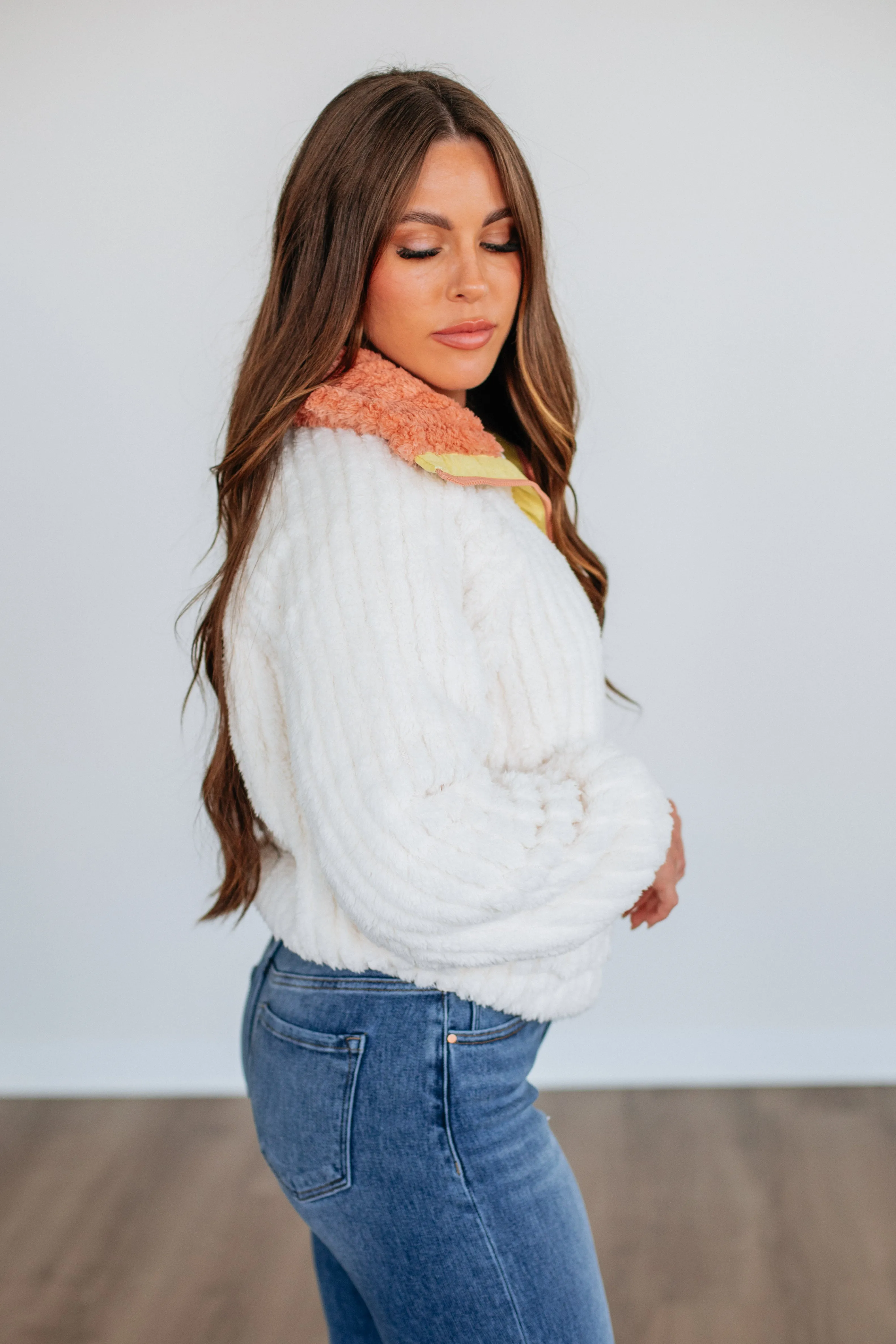 Lauri Sherpa Jacket sold by Wild Oak Boutique product image thumbnail 5