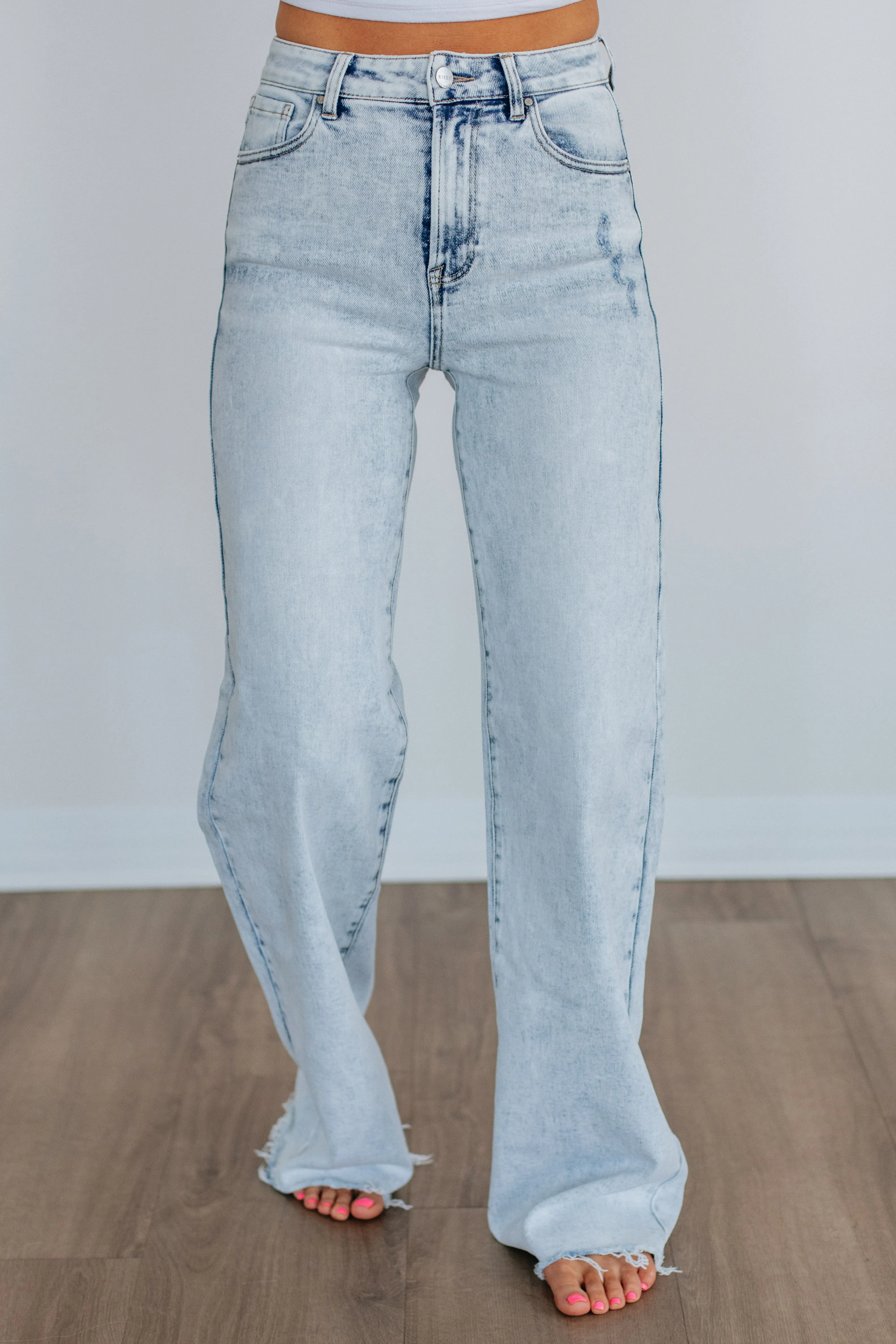 Stormie Risen Jeans - Vintage Light Wash sold by Wild Oak Boutique