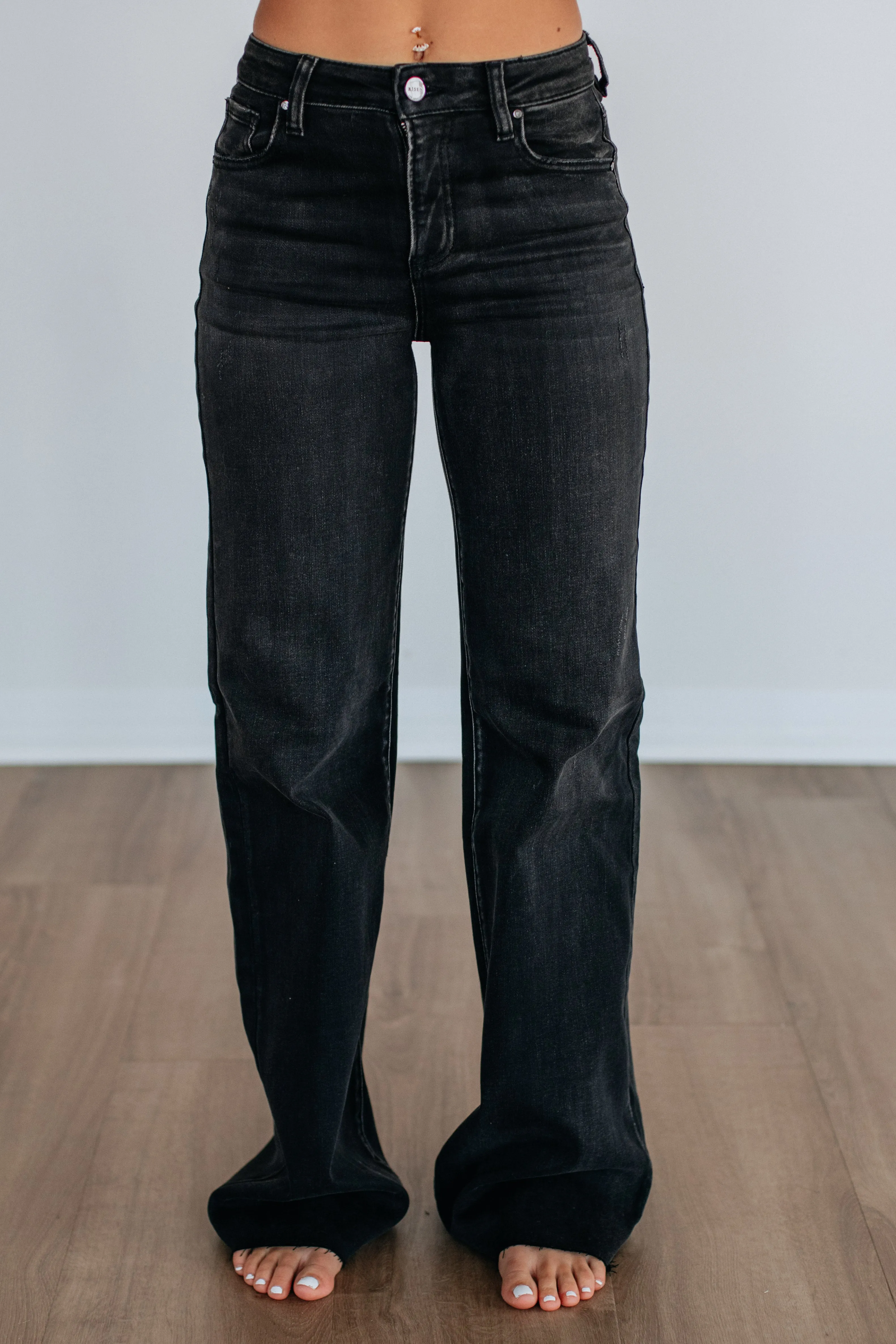 Stormie Risen Jeans - Vintage Black sold by Wild Oak Boutique product image thumbnail 3