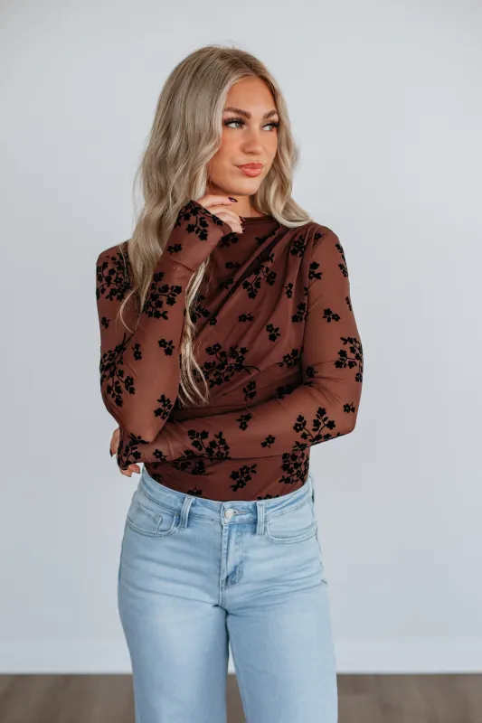 Vinessa Mesh Bodysuit made by Wild Oak Boutique